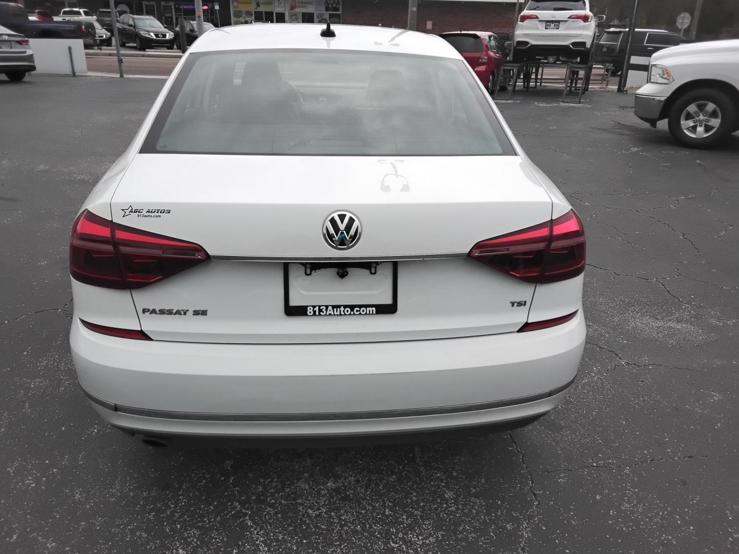 2017 White /Black Volkswagen Passat SE 6A (1VWBT7A34HC) with an 1.8L L4 TURBO DIESEL engine, 6A transmission, located at 6112 N Florida Avenue, Tampa, FL, 33604, (888) 521-5131, 27.954929, -82.459534 - $499 down plus tax & tag.- Photo#12