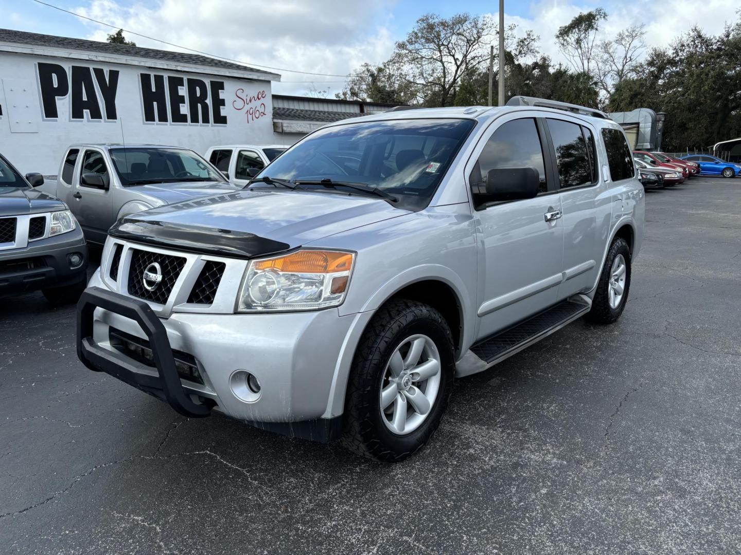 2015 Nissan Armada SL 2WD (5N1AA0ND1FN) with an 5.6L V8 DOHC 32V engine, 5-Speed Automatic transmission, located at 6112 N Florida Avenue, Tampa, FL, 33604, (888) 521-5131, 27.954929, -82.459534 - Photo#2