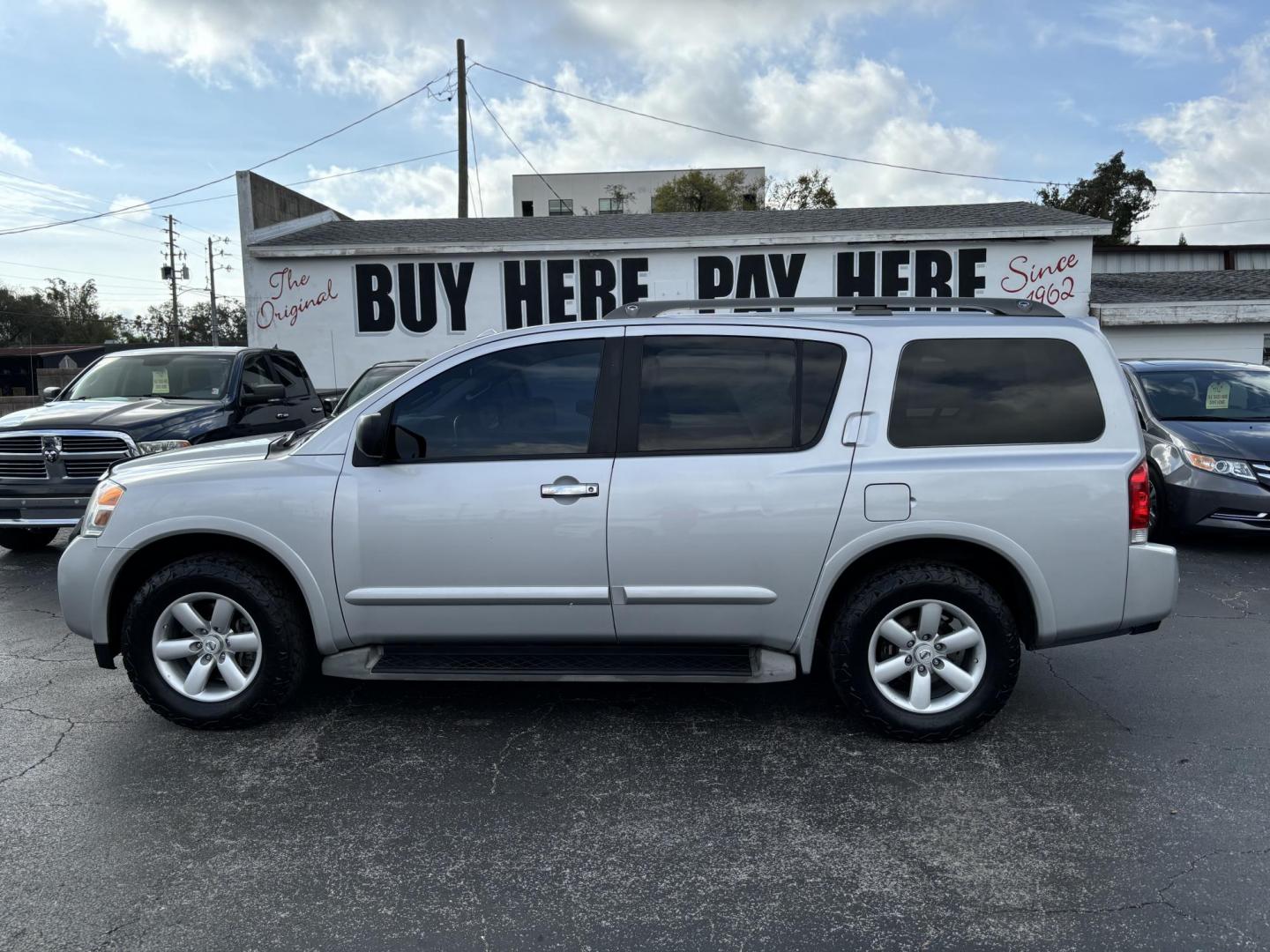 2015 Nissan Armada SL 2WD (5N1AA0ND1FN) with an 5.6L V8 DOHC 32V engine, 5-Speed Automatic transmission, located at 6112 N Florida Avenue, Tampa, FL, 33604, (888) 521-5131, 27.954929, -82.459534 - Photo#0