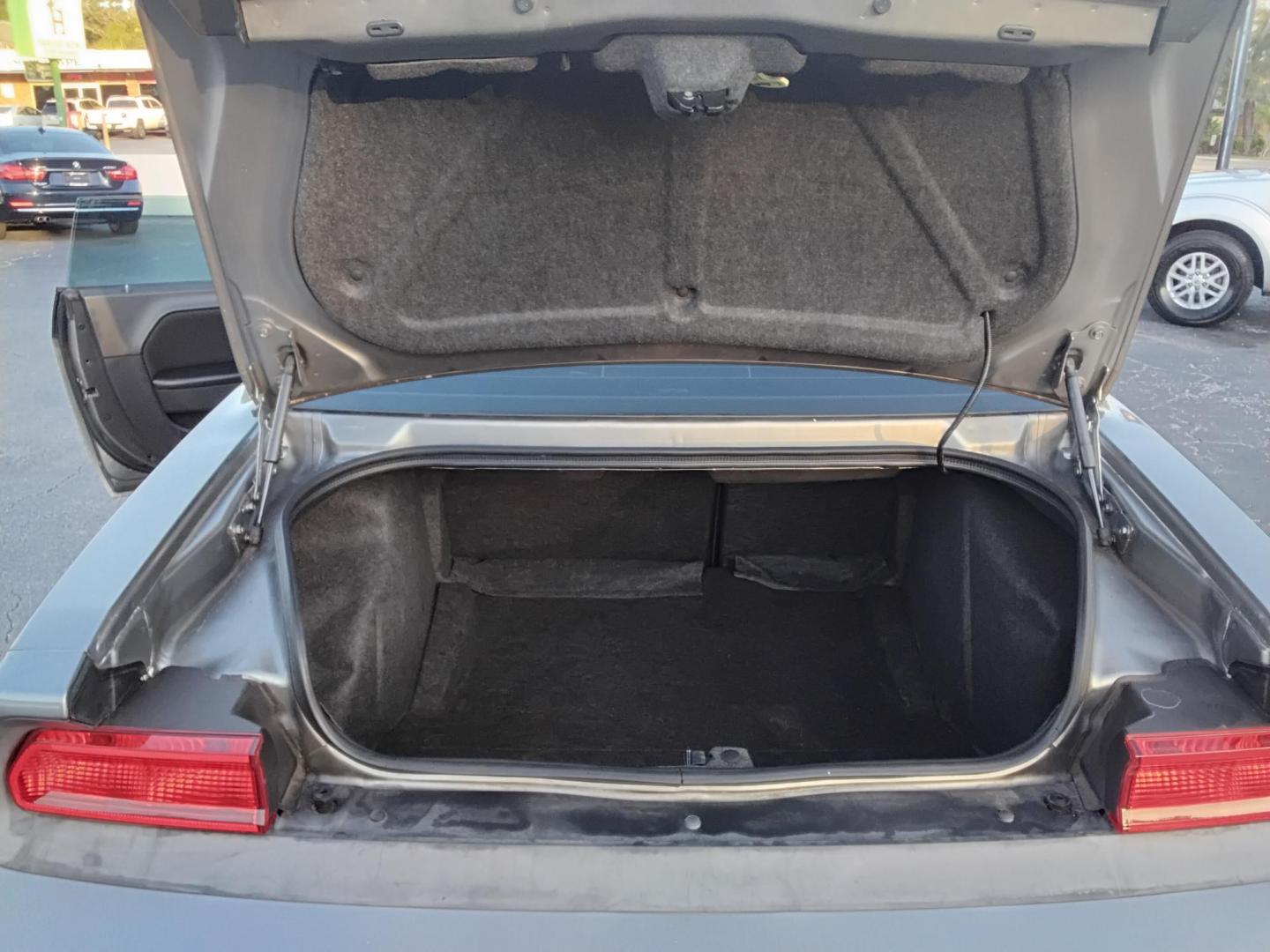 2012 GRAY /Grey Dodge Challenger SXT (2C3CDYAG7CH) with an 3.6L V6 DOHC 24V engine, 4-Speed Automatic transmission, located at 6112 N Florida Avenue, Tampa, FL, 33604, (888) 521-5131, 27.954929, -82.459534 - $499 down plus tax & tag. - Photo#8