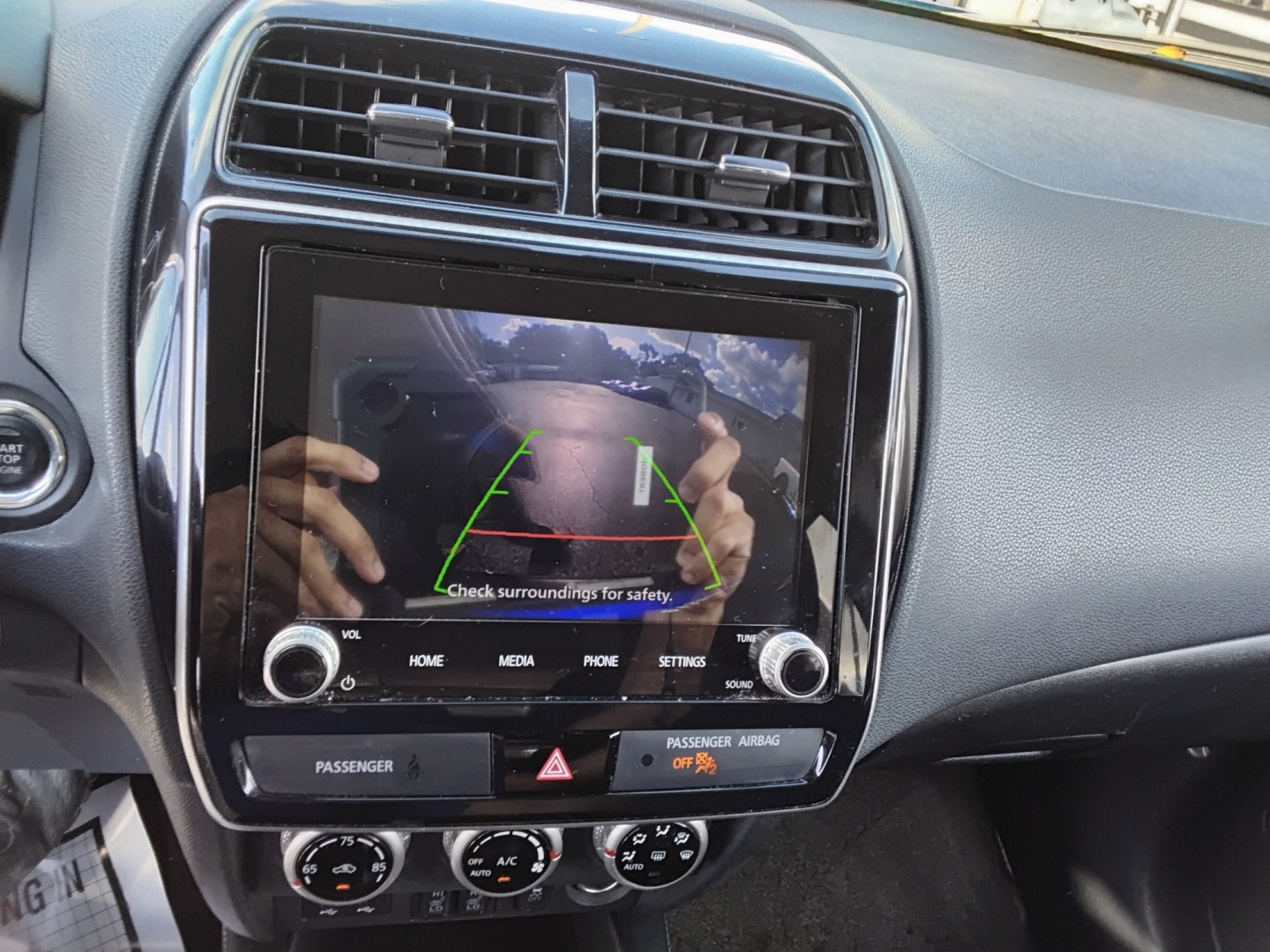 2020 BLUE /GREY Mitsubishi Outlander Sport 2.0 ES CVT (JA4AP4AU0LU) with an 2.0L L4 DOHC 16V engine, CVT transmission, located at 6112 N Florida Avenue, Tampa, FL, 33604, (888) 521-5131, 27.954929, -82.459534 - $499 DOWN PLUS TAX & TAG.- Photo#8