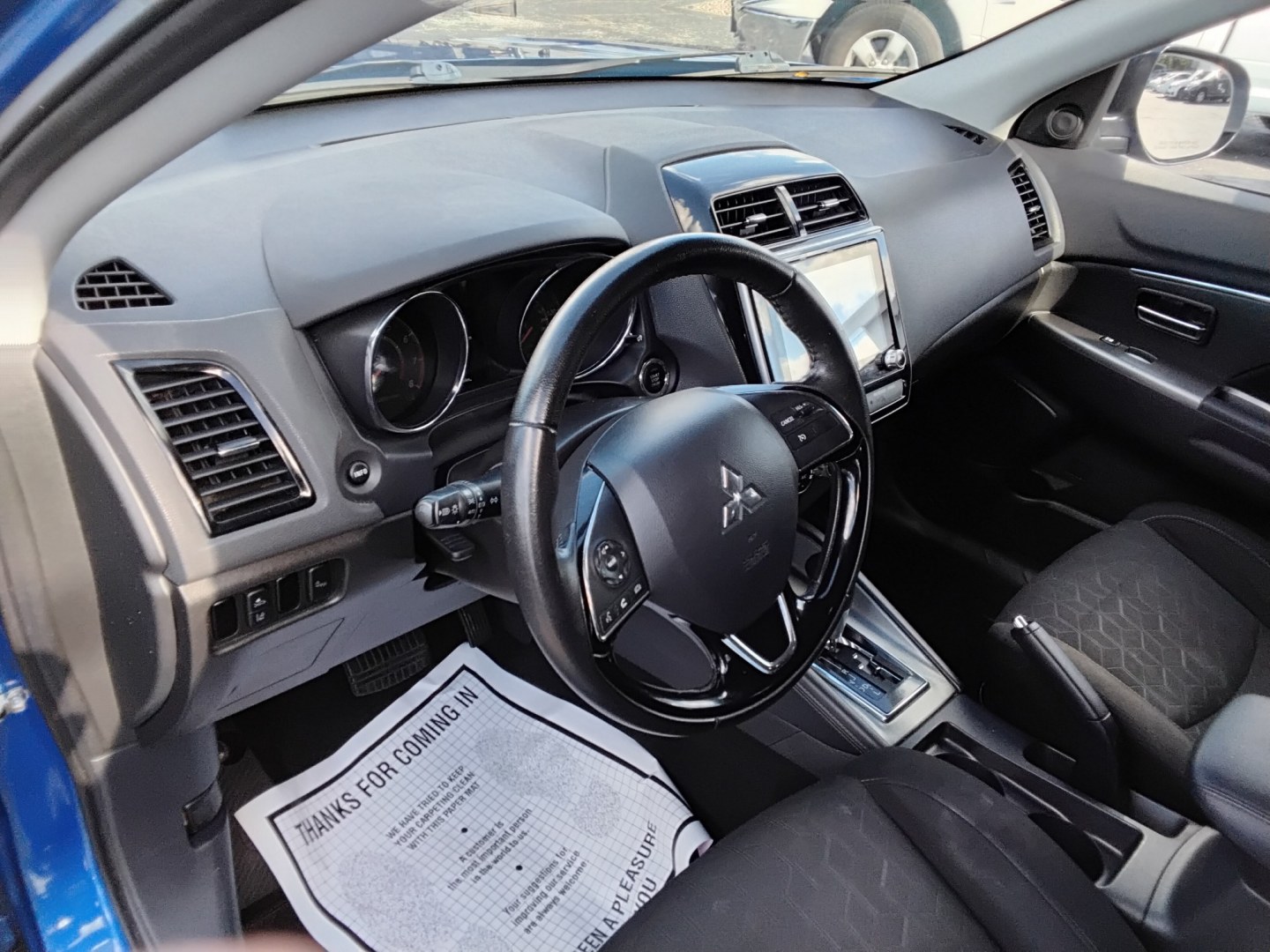 2020 BLUE /GREY Mitsubishi Outlander Sport 2.0 ES CVT (JA4AP4AU0LU) with an 2.0L L4 DOHC 16V engine, CVT transmission, located at 6112 N Florida Avenue, Tampa, FL, 33604, (888) 521-5131, 27.954929, -82.459534 - $499 DOWN PLUS TAX & TAG.- Photo#10