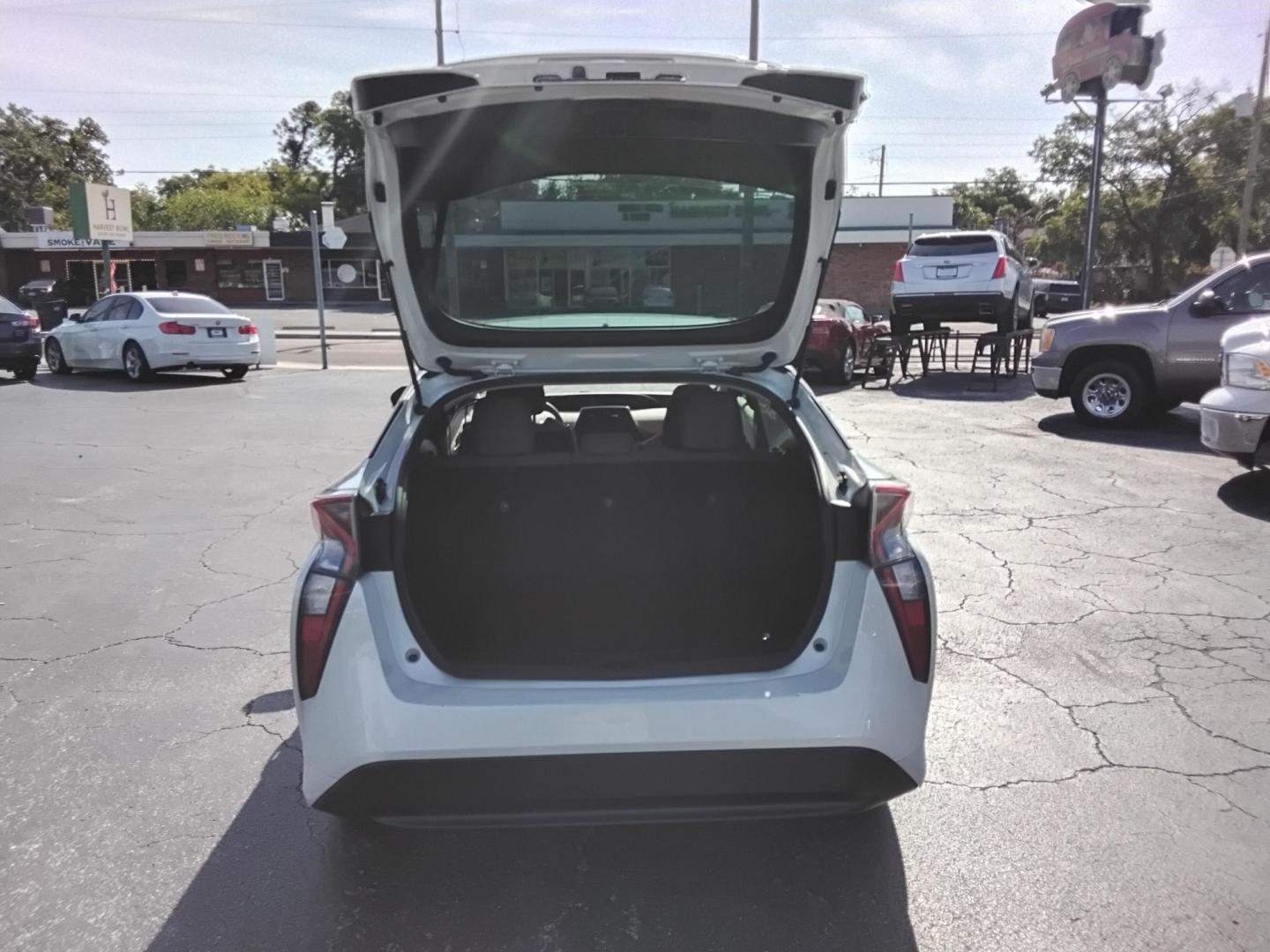 2016 White /Beige Toyota Prius Two (JTDKBRFU1G3) with an 1.8L L4 DOHC 16V HYBRID engine, CVT transmission, located at 6112 N Florida Avenue, Tampa, FL, 33604, (888) 521-5131, 27.954929, -82.459534 - $499 down plus tax & tag. - Photo#15