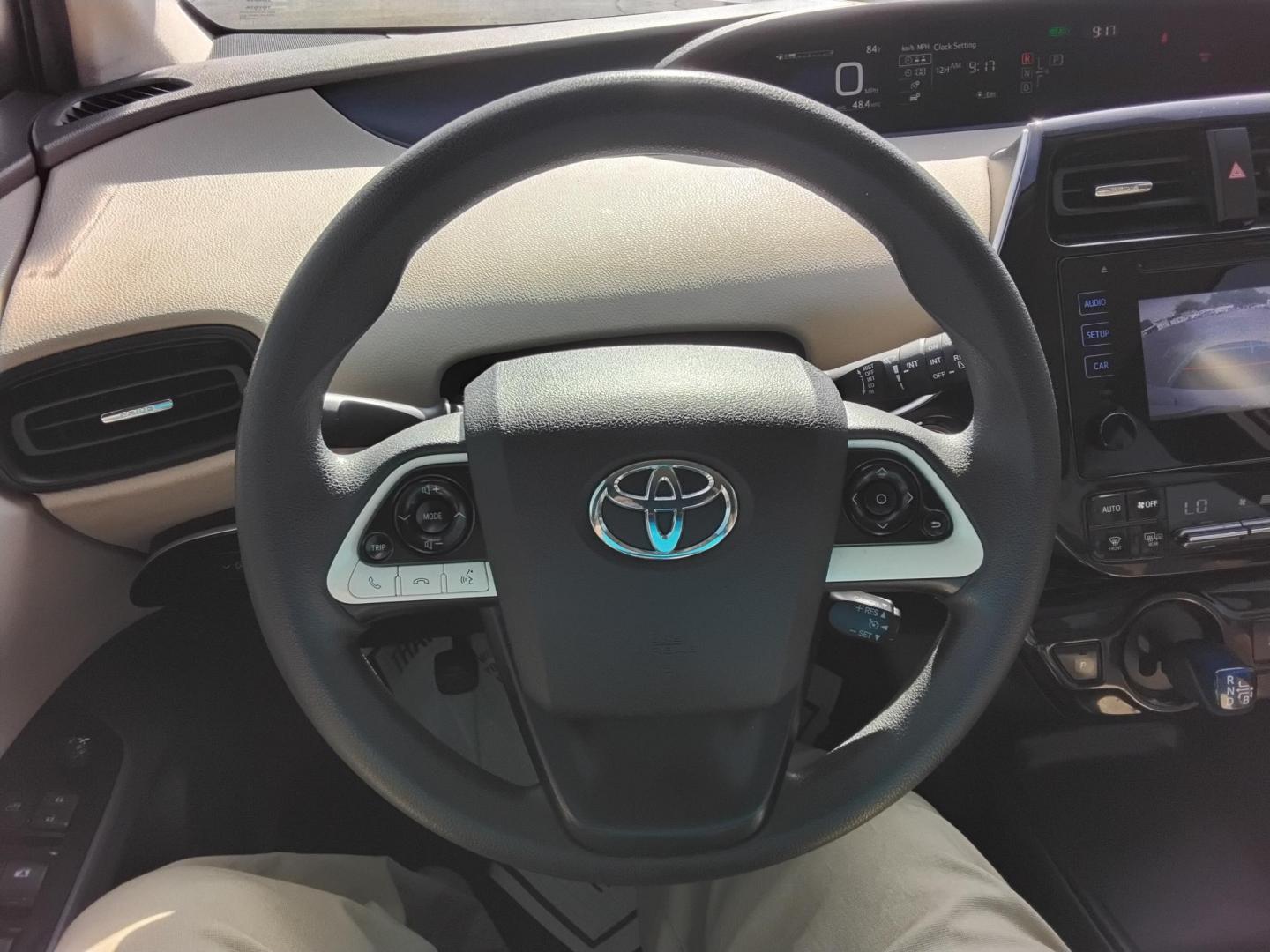 2016 White /Beige Toyota Prius Two (JTDKBRFU1G3) with an 1.8L L4 DOHC 16V HYBRID engine, CVT transmission, located at 6112 N Florida Avenue, Tampa, FL, 33604, (888) 521-5131, 27.954929, -82.459534 - $499 down plus tax & tag. - Photo#16