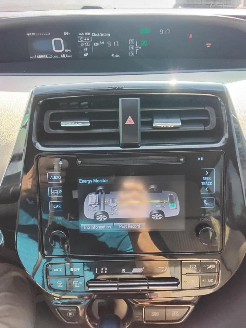 2016 White /Beige Toyota Prius Two (JTDKBRFU1G3) with an 1.8L L4 DOHC 16V HYBRID engine, CVT transmission, located at 6112 N Florida Avenue, Tampa, FL, 33604, (888) 521-5131, 27.954929, -82.459534 - $499 down plus tax & tag. - Photo#19