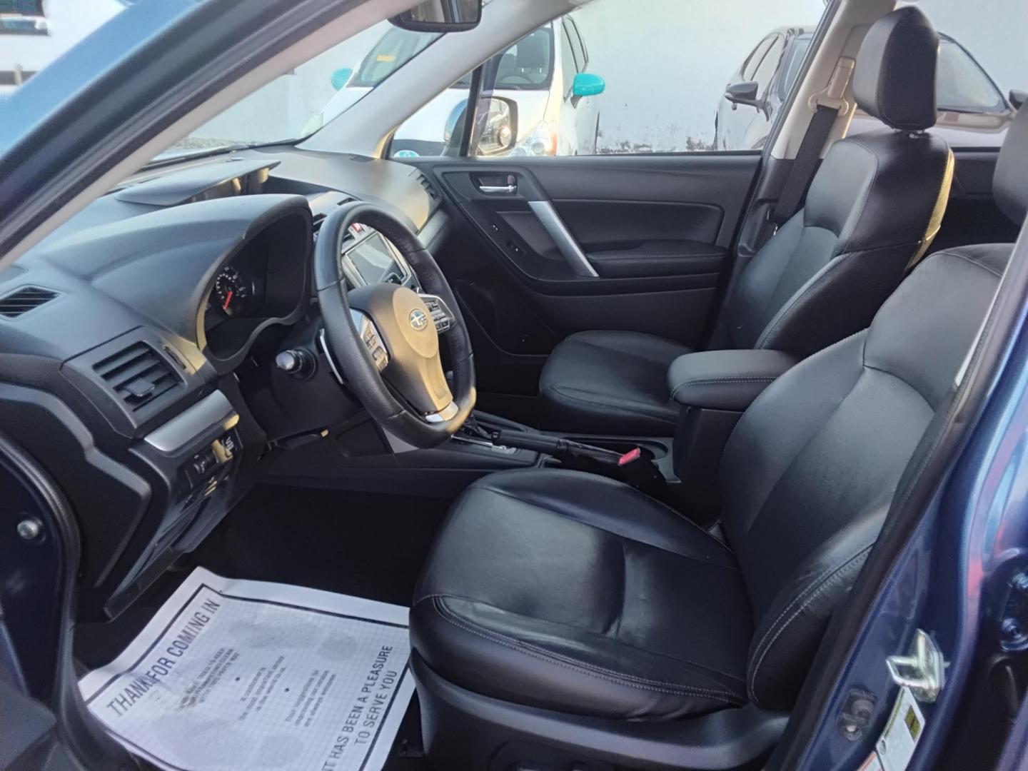 2015 BLUE /Grey Subaru Forester 2.0XT Touring (JF2SJGWC2FH) with an 2.0L H4 SOHC 16V engine, 6-Speed Automatic transmission, located at 6112 N Florida Avenue, Tampa, FL, 33604, (888) 521-5131, 27.954929, -82.459534 - $499 down plus tax & tag. - Photo#8