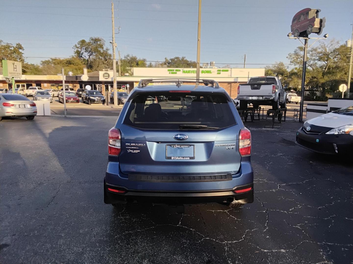 2015 BLUE /Grey Subaru Forester 2.0XT Touring (JF2SJGWC2FH) with an 2.0L H4 SOHC 16V engine, 6-Speed Automatic transmission, located at 6112 N Florida Avenue, Tampa, FL, 33604, (888) 521-5131, 27.954929, -82.459534 - $499 down plus tax & tag. - Photo#6