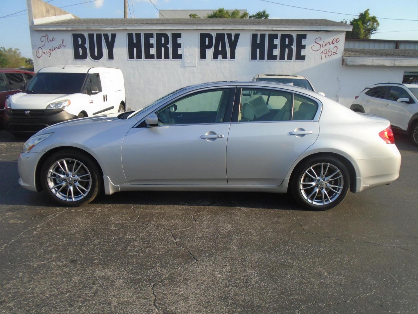 2013 Infiniti G Sedan 37 Journey (JN1CV6AP9DM) with an 3.7L V6 DOHC 24V engine, 5-Speed Automatic transmission, located at 6112 N Florida Avenue, Tampa, FL, 33604, (888) 521-5131, 27.954929, -82.459534 - Photo#0