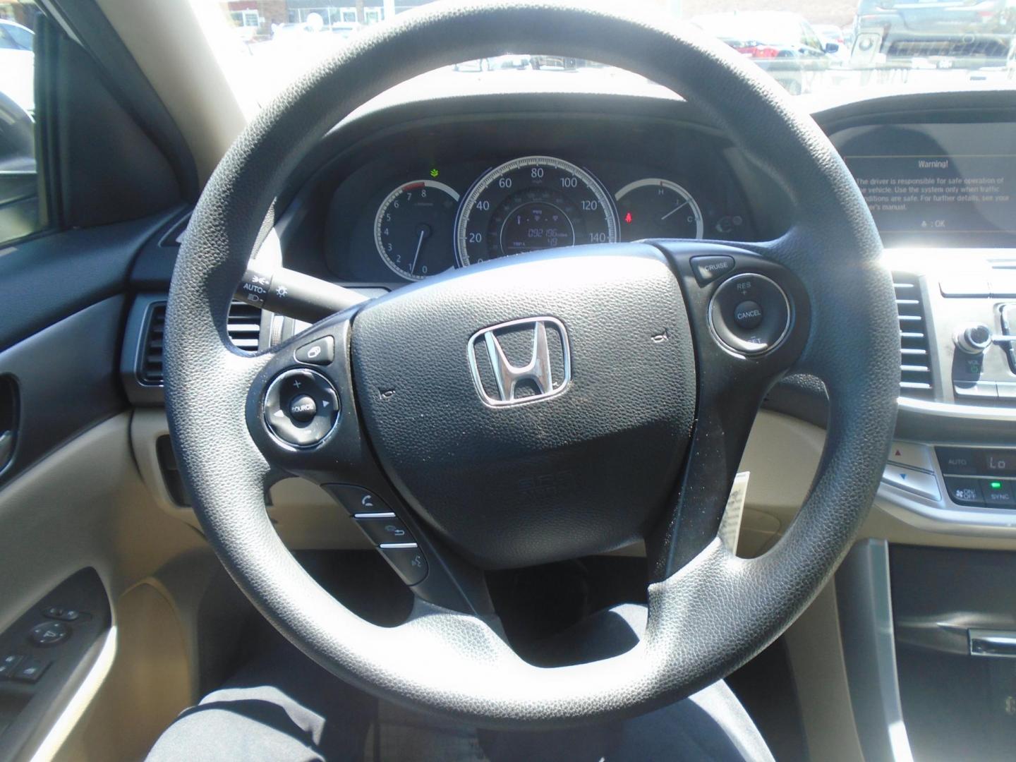 2015 Honda Accord LX Sedan CVT (1HGCR2F36FA) with an 2.4L L4 DOHC 16V engine, Continuously Variable Transmission transmission, located at 6112 N Florida Avenue, Tampa, FL, 33604, (888) 521-5131, 27.954929, -82.459534 - Photo#14