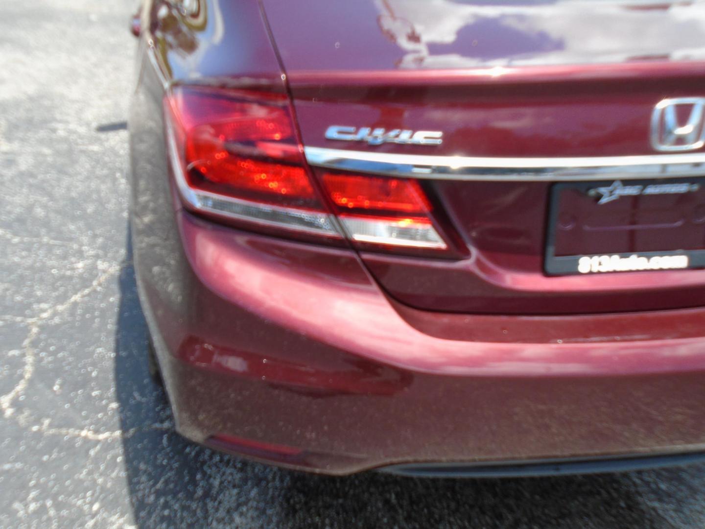 2015 Honda Civic EX-L Sedan CVT (19XFB2F90FE) with an 1.8L L4 SOHC 16V engine, Continuously Variable Transmission transmission, located at 6112 N Florida Avenue, Tampa, FL, 33604, (888) 521-5131, 27.954929, -82.459534 - Photo#11