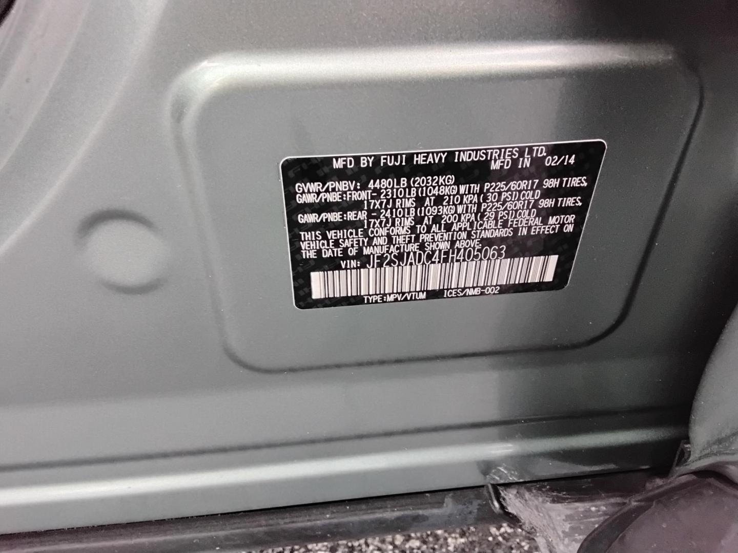 2015 GREEN /Beige Subaru Forester 2.5i Premium (JF2SJADC4FH) with an 2.5L H4 SOHC 16V engine, 6-Speed Automatic transmission, located at 6112 N Florida Avenue, Tampa, FL, 33604, (888) 521-5131, 27.954929, -82.459534 - 499$ DOWN PLUS TAX & TAG. - Photo#14