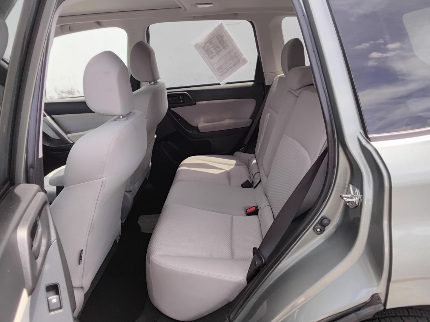 2015 GREEN /Beige Subaru Forester 2.5i Premium (JF2SJADC4FH) with an 2.5L H4 SOHC 16V engine, 6-Speed Automatic transmission, located at 6112 N Florida Avenue, Tampa, FL, 33604, (888) 521-5131, 27.954929, -82.459534 - 499$ DOWN PLUS TAX & TAG. - Photo#8