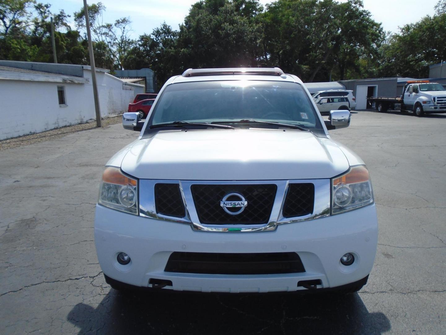 2010 Nissan Armada SE 2WD (5N1BA0ND4AN) with an 5.6L V8 DOHC 32V FFV engine, 5-Speed Automatic transmission, located at 6112 N Florida Avenue, Tampa, FL, 33604, (888) 521-5131, 27.954929, -82.459534 - Photo#1