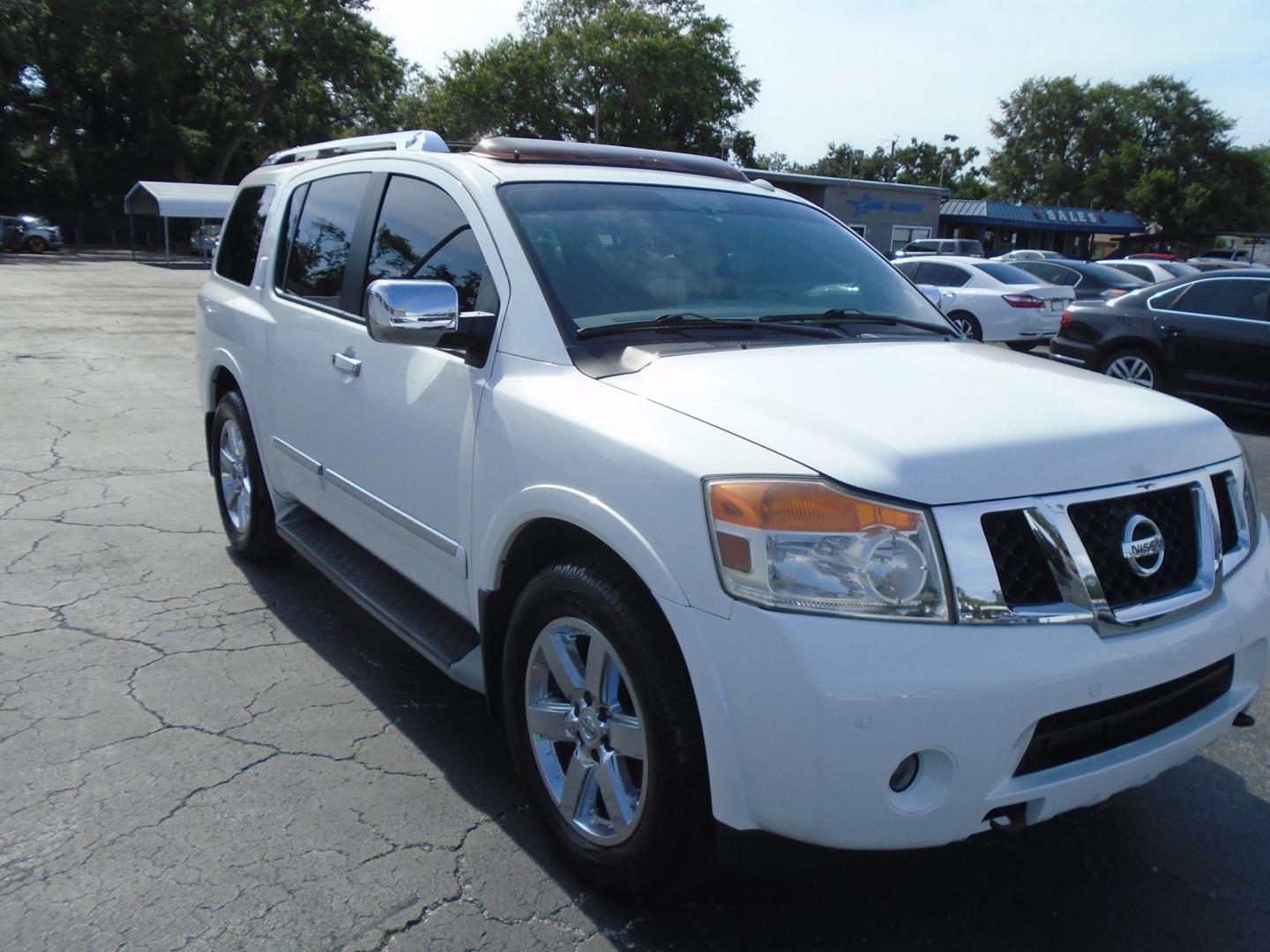 2010 Nissan Armada SE 2WD (5N1BA0ND4AN) with an 5.6L V8 DOHC 32V FFV engine, 5-Speed Automatic transmission, located at 6112 N Florida Avenue, Tampa, FL, 33604, (888) 521-5131, 27.954929, -82.459534 - Photo#3