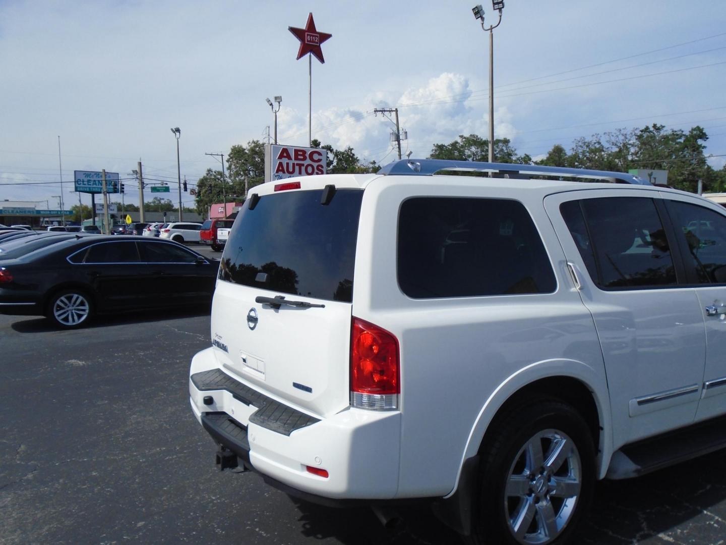 2010 Nissan Armada SE 2WD (5N1BA0ND4AN) with an 5.6L V8 DOHC 32V FFV engine, 5-Speed Automatic transmission, located at 6112 N Florida Avenue, Tampa, FL, 33604, (888) 521-5131, 27.954929, -82.459534 - Photo#4