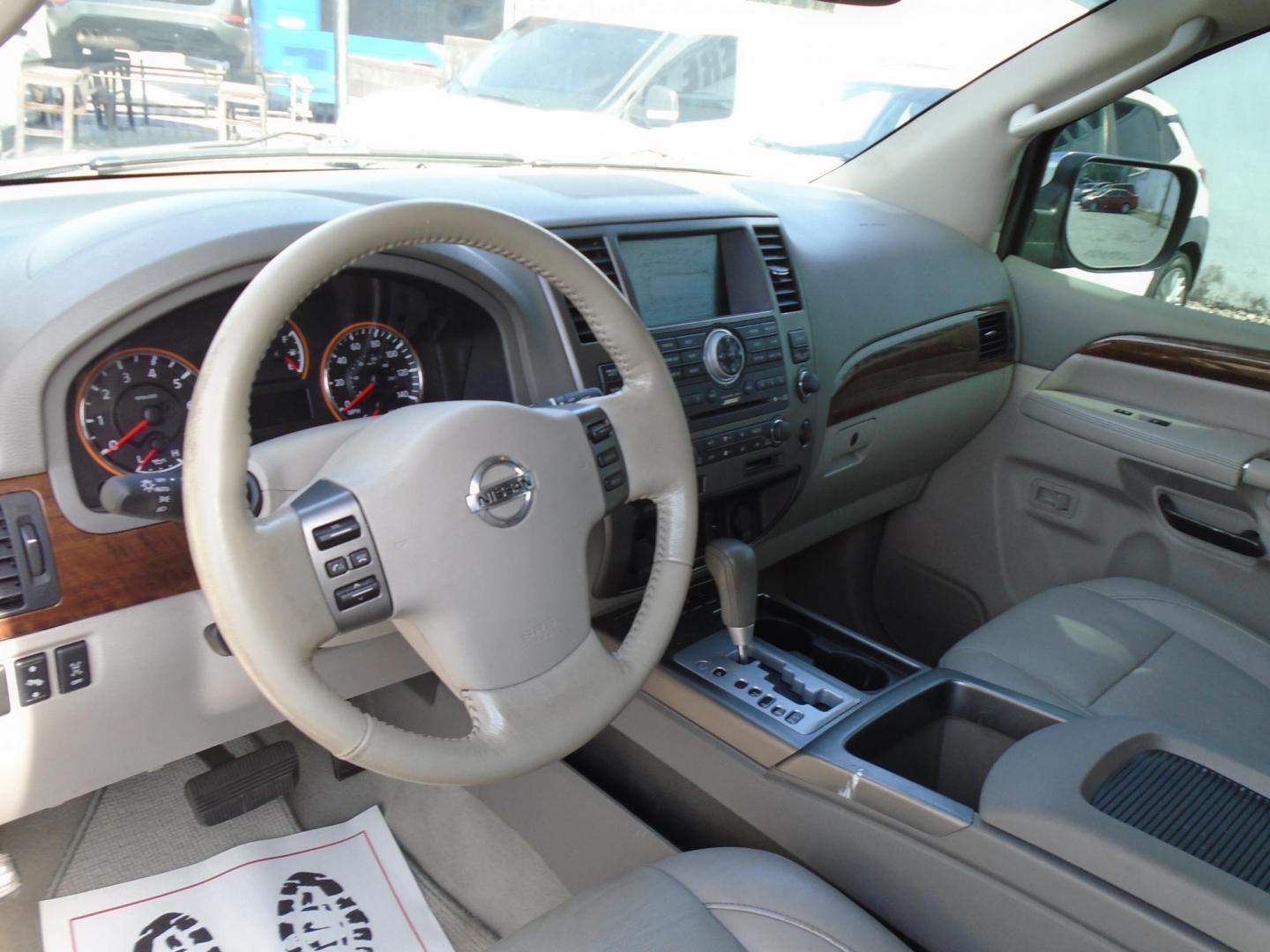 2010 Nissan Armada SE 2WD (5N1BA0ND4AN) with an 5.6L V8 DOHC 32V FFV engine, 5-Speed Automatic transmission, located at 6112 N Florida Avenue, Tampa, FL, 33604, (888) 521-5131, 27.954929, -82.459534 - Photo#9