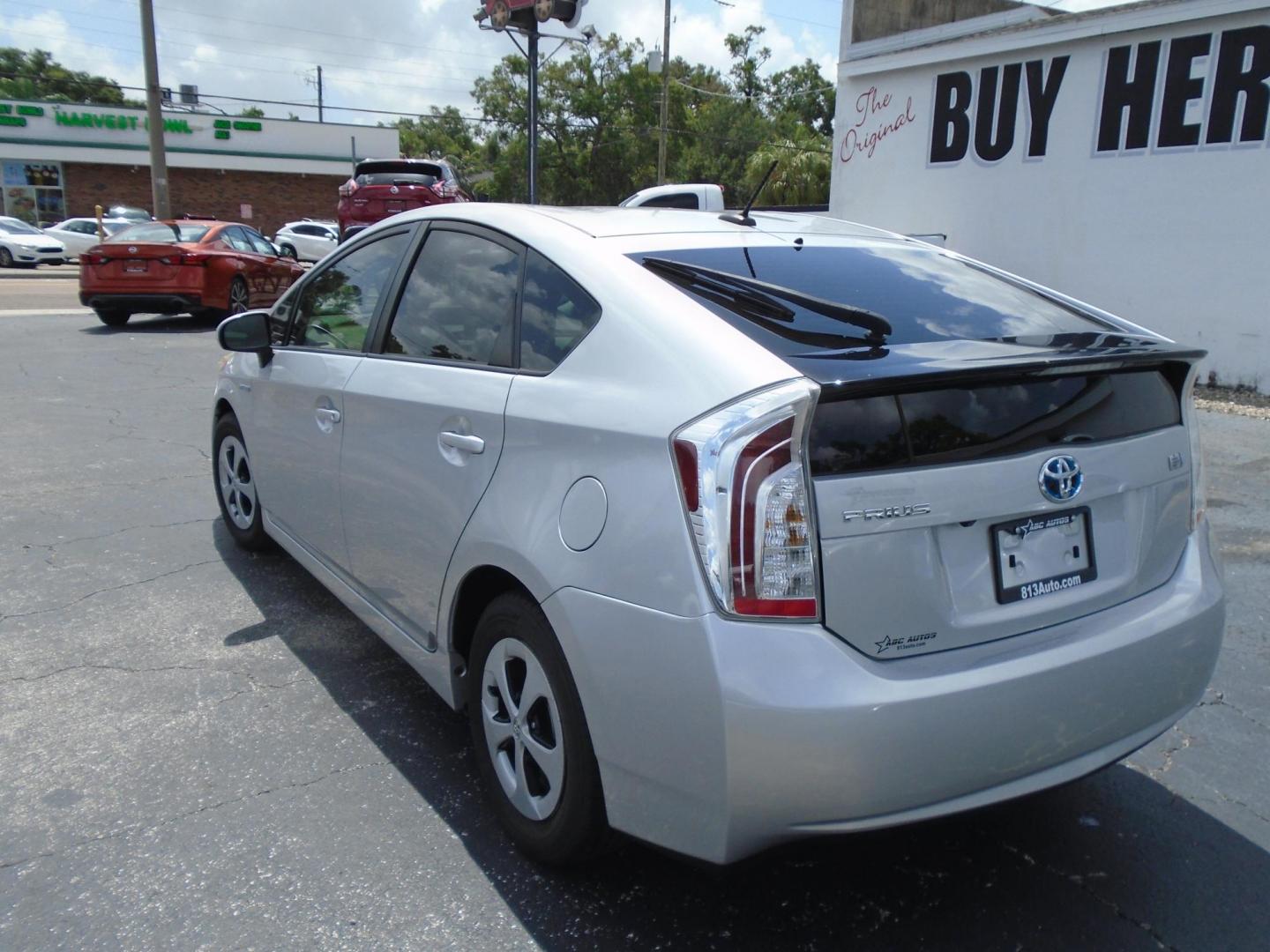 2014 SILVER /Beige Toyota Prius Four (JTDKN3DU4E0) with an 1.8L L4 DOHC 16V HYBRID engine, Continuously Variable Transmission transmission, located at 6112 N Florida Avenue, Tampa, FL, 33604, (888) 521-5131, 27.954929, -82.459534 - 499 DOWN PLUS TAX & TAG - Photo#6