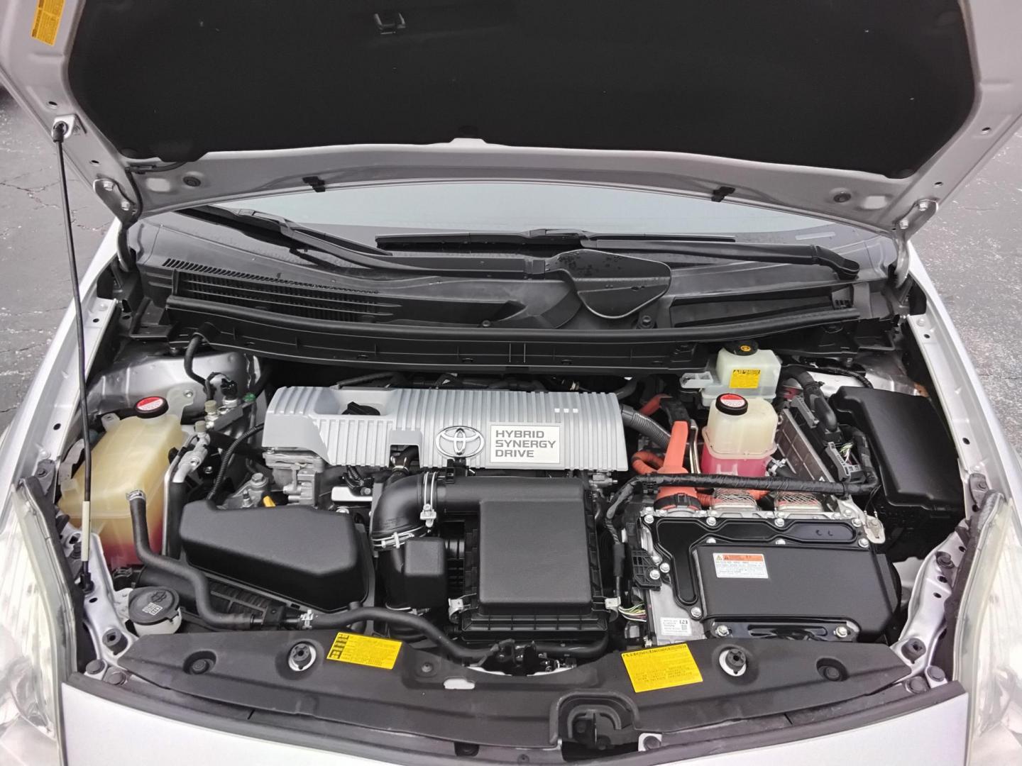 2014 SILVER /Beige Toyota Prius Four (JTDKN3DU4E0) with an 1.8L L4 DOHC 16V HYBRID engine, Continuously Variable Transmission transmission, located at 6112 N Florida Avenue, Tampa, FL, 33604, (888) 521-5131, 27.954929, -82.459534 - 499 DOWN PLUS TAX & TAG - Photo#9