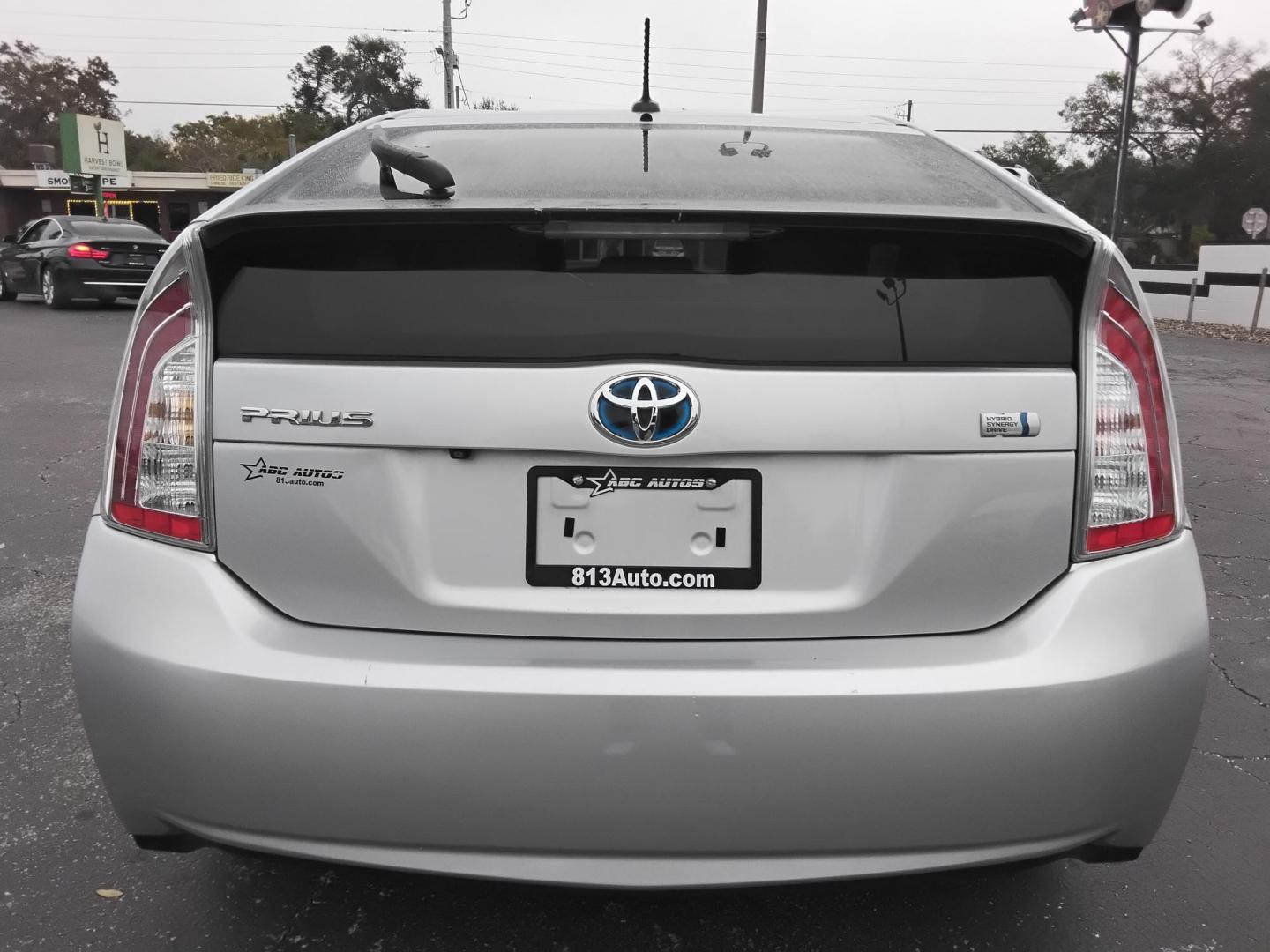 2014 SILVER /Beige Toyota Prius Four (JTDKN3DU4E0) with an 1.8L L4 DOHC 16V HYBRID engine, Continuously Variable Transmission transmission, located at 6112 N Florida Avenue, Tampa, FL, 33604, (888) 521-5131, 27.954929, -82.459534 - 499 DOWN PLUS TAX & TAG - Photo#4