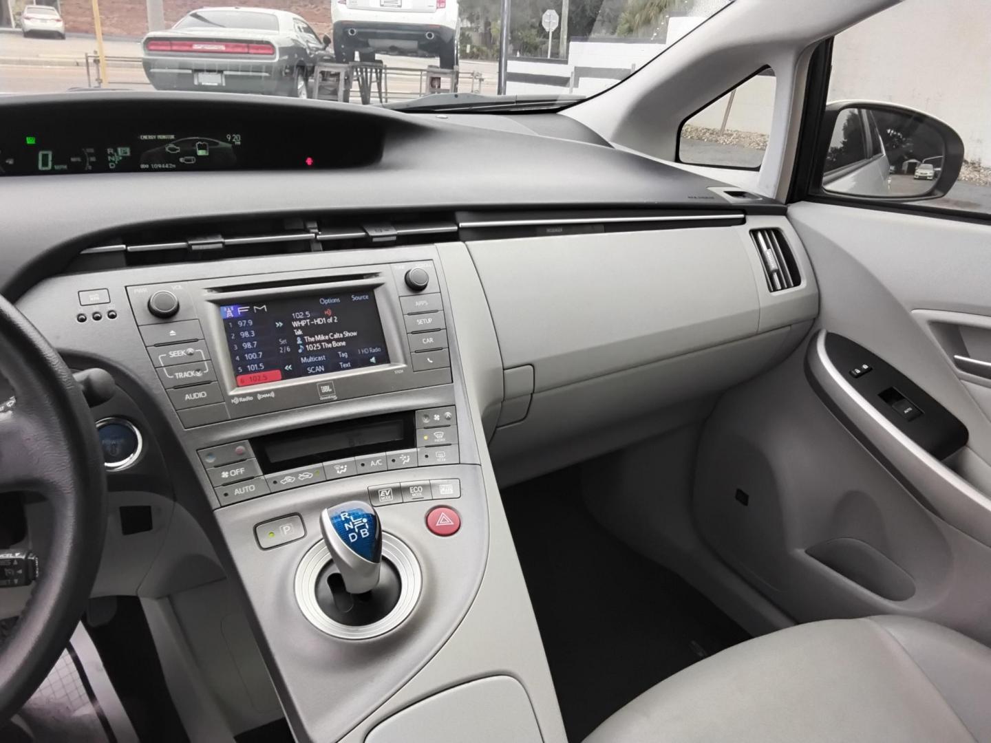 2014 SILVER /Beige Toyota Prius Four (JTDKN3DU4E0) with an 1.8L L4 DOHC 16V HYBRID engine, Continuously Variable Transmission transmission, located at 6112 N Florida Avenue, Tampa, FL, 33604, (888) 521-5131, 27.954929, -82.459534 - 499 DOWN PLUS TAX & TAG - Photo#7