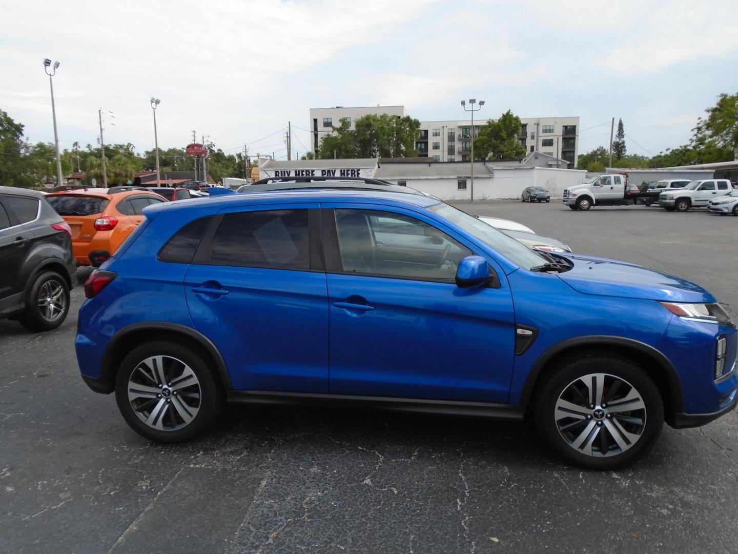 2020 Mitsubishi Outlander Sport 2.0 ES CVT (JA4AP3AU6LU) with an 2.0L L4 DOHC 16V engine, CVT transmission, located at 6112 N Florida Avenue, Tampa, FL, 33604, (888) 521-5131, 27.954929, -82.459534 - Photo#1