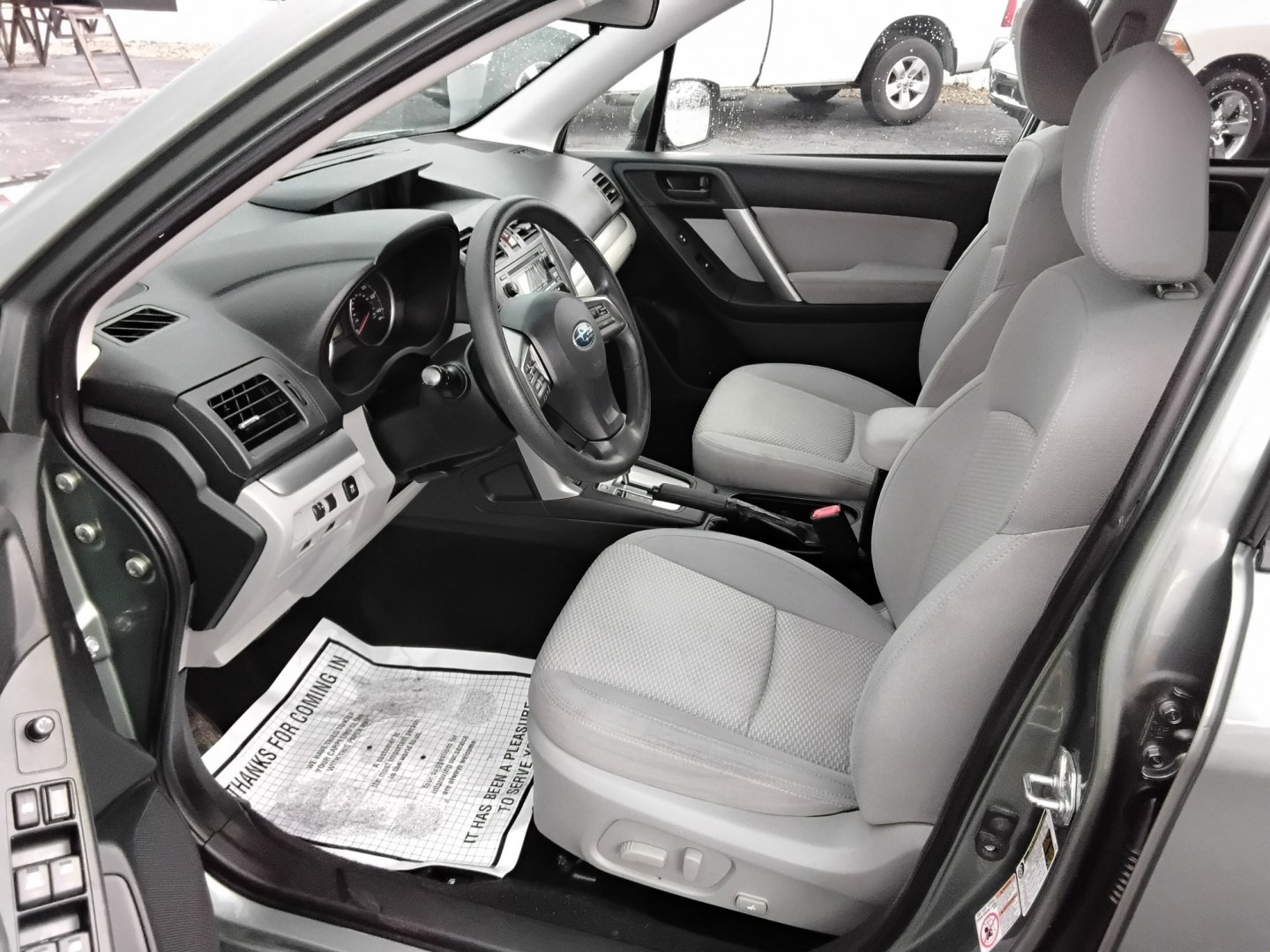 2014 MINT GREEN /Beige Subaru Forester 2.5i (JF2SJAAC3EH) with an 2.5L H4 SOHC 16V engine, 6-Speed Automatic transmission, located at 6112 N Florida Avenue, Tampa, FL, 33604, (888) 521-5131, 27.954929, -82.459534 - $499 DOWN PLUS TAX & TAG.- Photo#11
