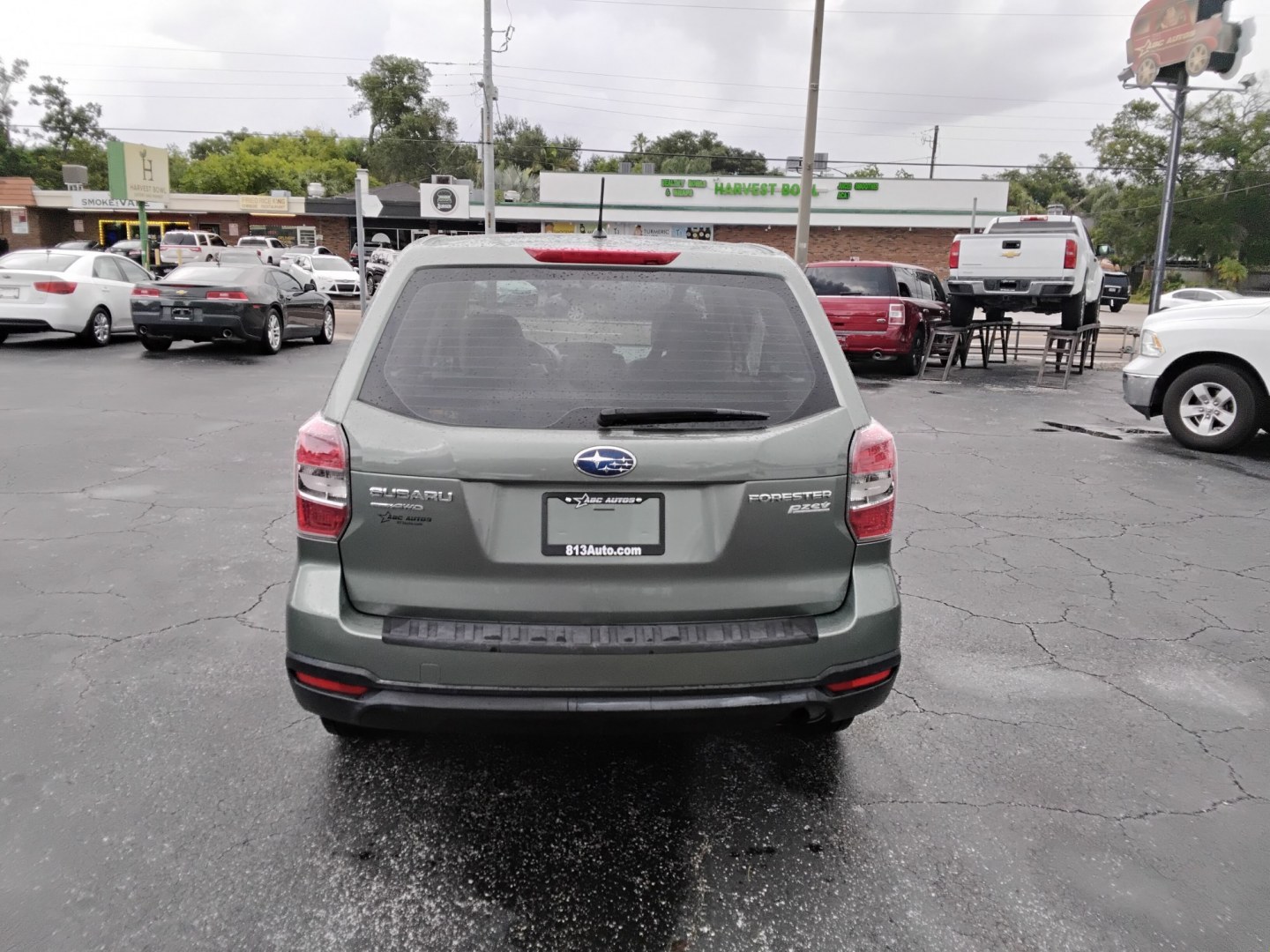2014 MINT GREEN /Beige Subaru Forester 2.5i (JF2SJAAC3EH) with an 2.5L H4 SOHC 16V engine, 6-Speed Automatic transmission, located at 6112 N Florida Avenue, Tampa, FL, 33604, (888) 521-5131, 27.954929, -82.459534 - $499 DOWN PLUS TAX & TAG.- Photo#6