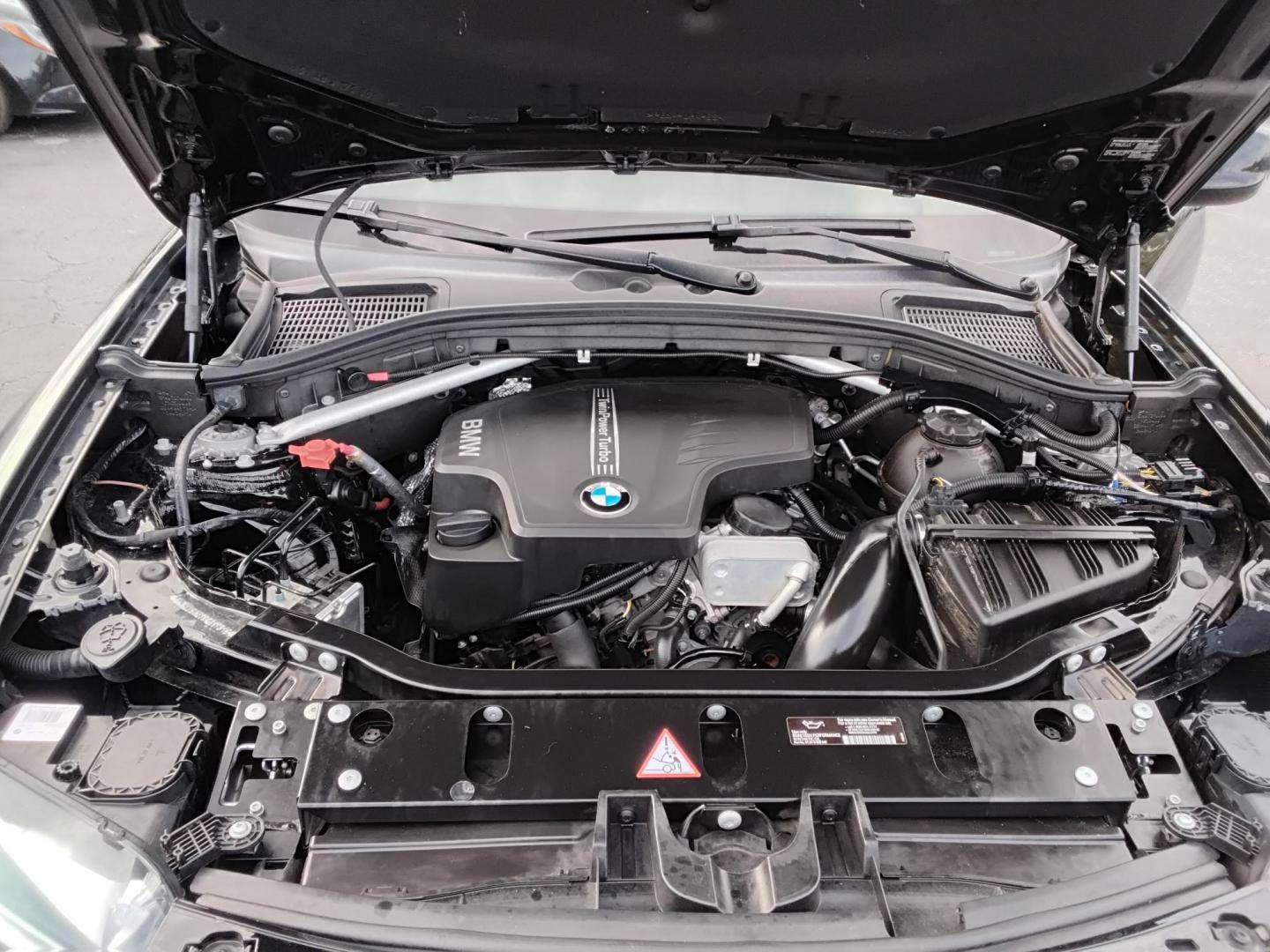 2013 BLACK /Grey BMW X3 xDrive28i (5UXWX9C57D0) with an 3.0L L6 DOHC 24V engine, 8-Speed Automatic transmission, located at 6112 N Florida Avenue, Tampa, FL, 33604, (888) 521-5131, 27.954929, -82.459534 - $499 down plus tax & tag, - Photo#12