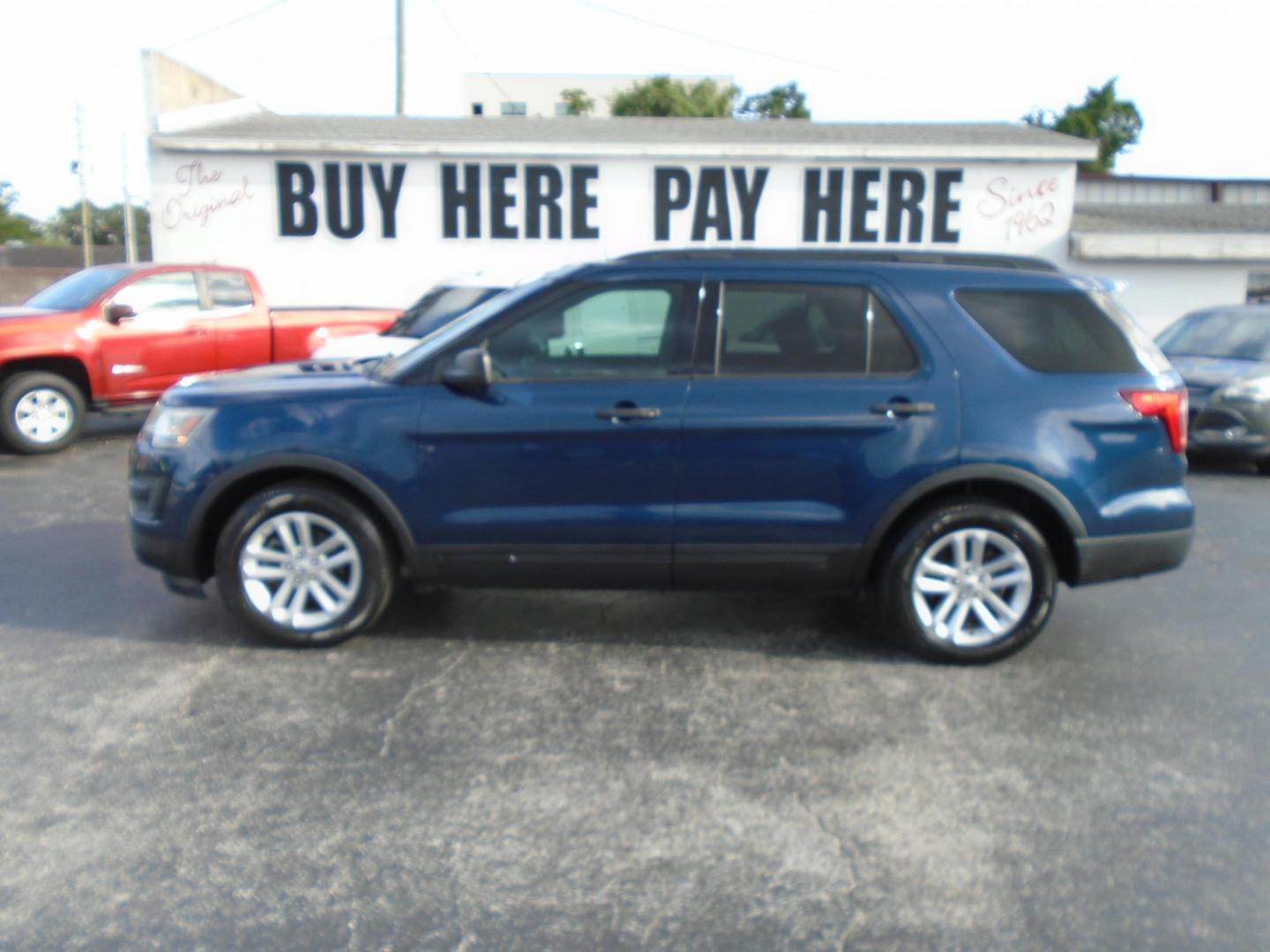 2017 Ford Explorer Base FWD (1FM5K7BH6HG) with an 2.3L L4 DOHC 16V engine, 6A transmission, located at 6112 N Florida Avenue, Tampa, FL, 33604, (888) 521-5131, 27.954929, -82.459534 - Photo#0