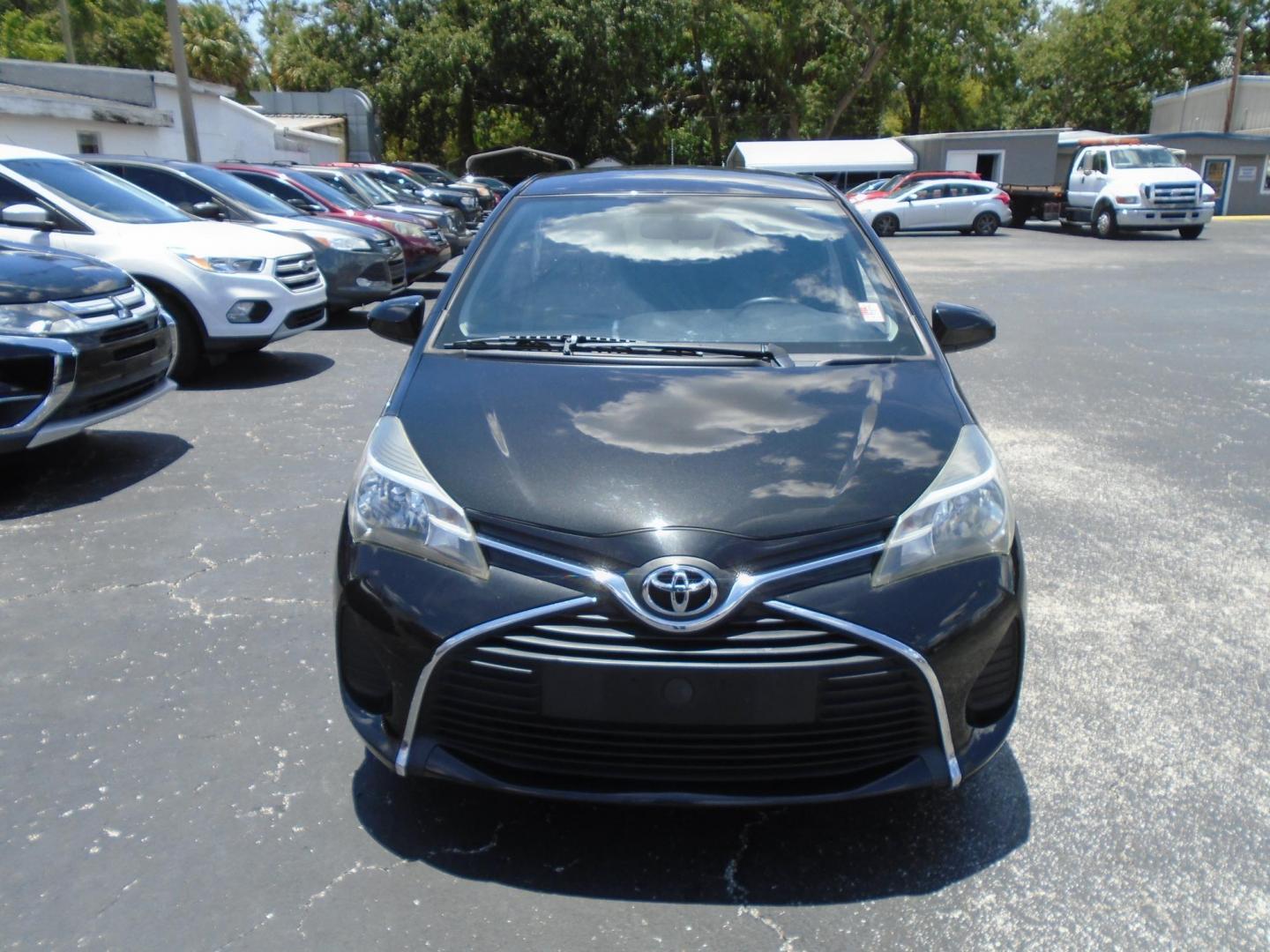2015 Toyota Yaris LE 5-Door AT (VNKKTUD34FA) with an 1.5L L4 DOHC 16V engine, 4-Speed Automatic transmission, located at 6112 N Florida Avenue, Tampa, FL, 33604, (888) 521-5131, 27.954929, -82.459534 - Photo#1