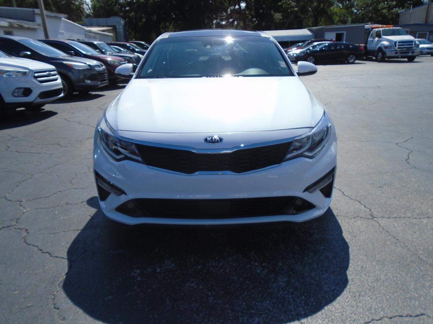 2019 Kia Optima EX (5XXGU4L13KG) with an 1.6L L4 DOHC 16V engine, 6A transmission, located at 6112 N Florida Avenue, Tampa, FL, 33604, (888) 521-5131, 27.954929, -82.459534 - Photo#1