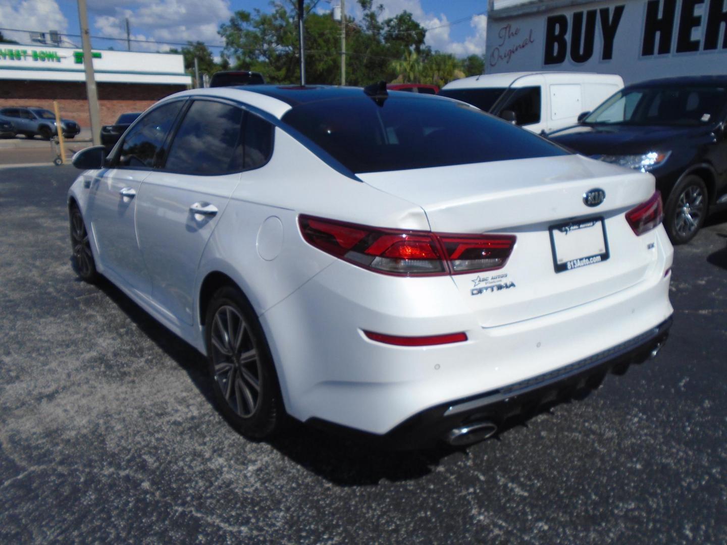 2019 Kia Optima EX (5XXGU4L13KG) with an 1.6L L4 DOHC 16V engine, 6A transmission, located at 6112 N Florida Avenue, Tampa, FL, 33604, (888) 521-5131, 27.954929, -82.459534 - Photo#6