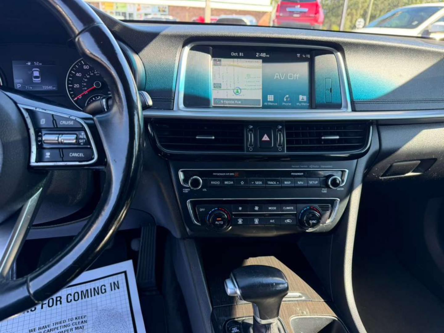 2019 White /Grey Kia Optima EX (5XXGU4L13KG) with an 1.6L L4 DOHC 16V engine, 6A transmission, located at 6112 N Florida Avenue, Tampa, FL, 33604, (888) 521-5131, 27.954929, -82.459534 - 499$ down plus tax & tag. - Photo#12