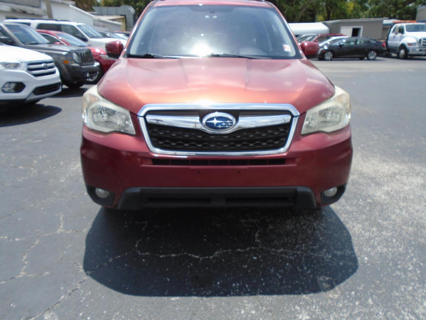 2015 Subaru Forester 2.5i Touring (JF2SJAUC7FH) with an 2.5L H4 SOHC 16V engine, 6-Speed Automatic transmission, located at 6112 N Florida Avenue, Tampa, FL, 33604, (888) 521-5131, 27.954929, -82.459534 - Photo#1