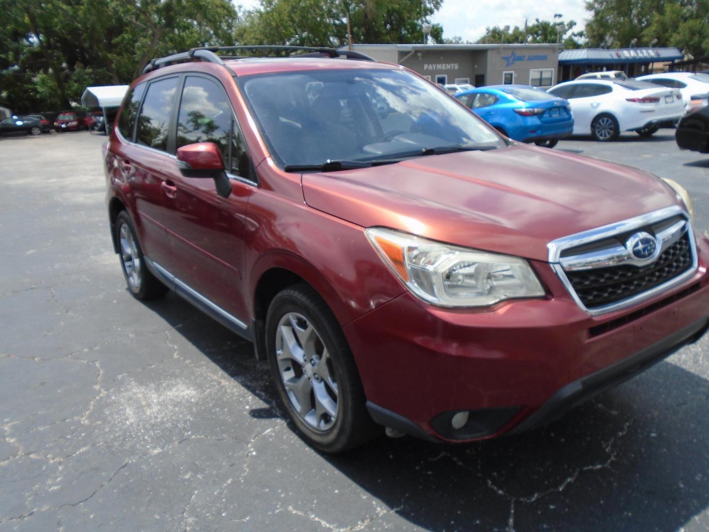 2015 Subaru Forester 2.5i Touring (JF2SJAUC7FH) with an 2.5L H4 SOHC 16V engine, 6-Speed Automatic transmission, located at 6112 N Florida Avenue, Tampa, FL, 33604, (888) 521-5131, 27.954929, -82.459534 - Photo#3