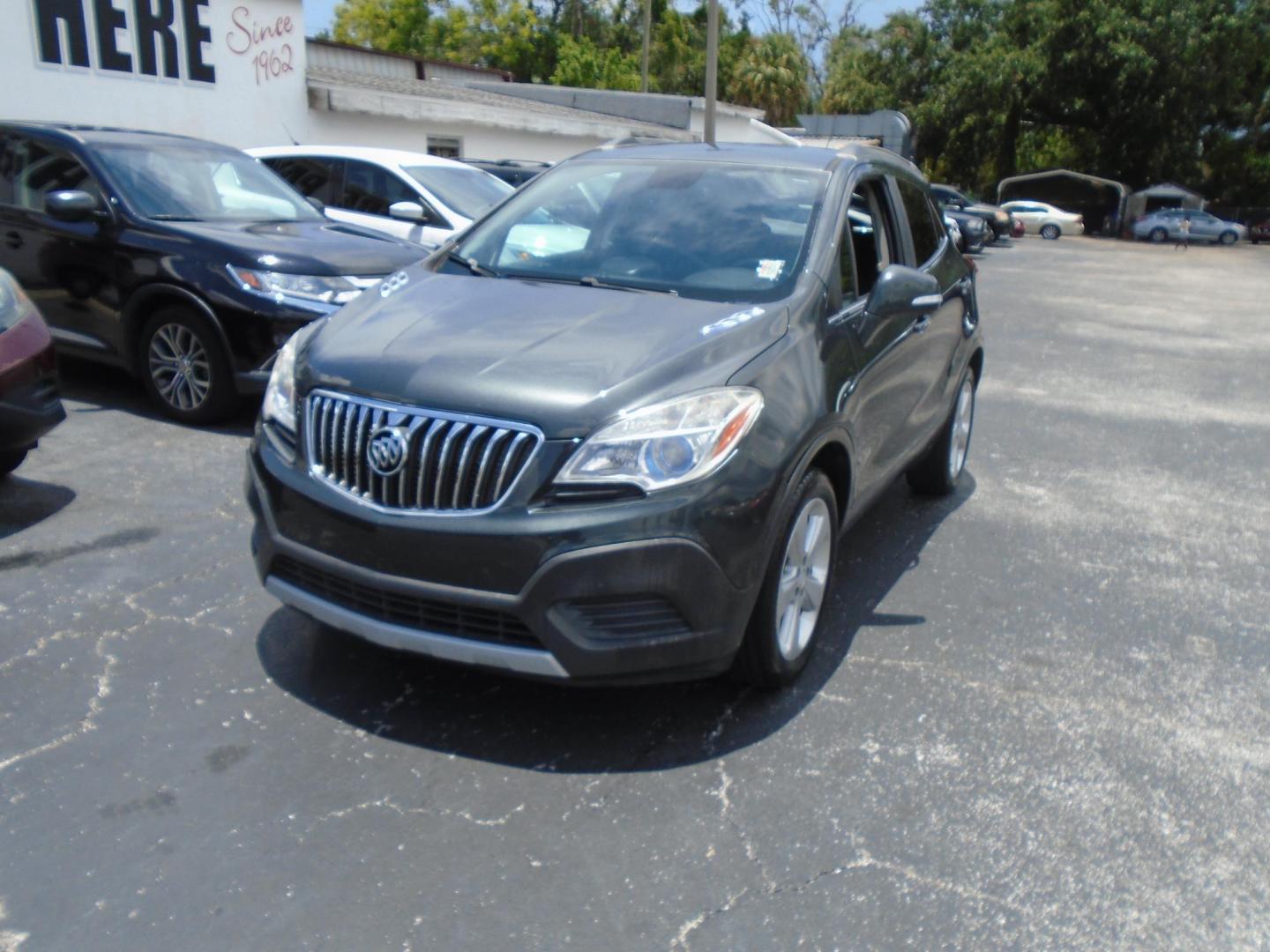 2016 Buick Encore Base FWD (KL4CJASB2GB) with an 1.4L L4 DOHC 16V TURBO engine, 6A transmission, located at 6112 N Florida Avenue, Tampa, FL, 33604, (888) 521-5131, 27.954929, -82.459534 - Photo#2