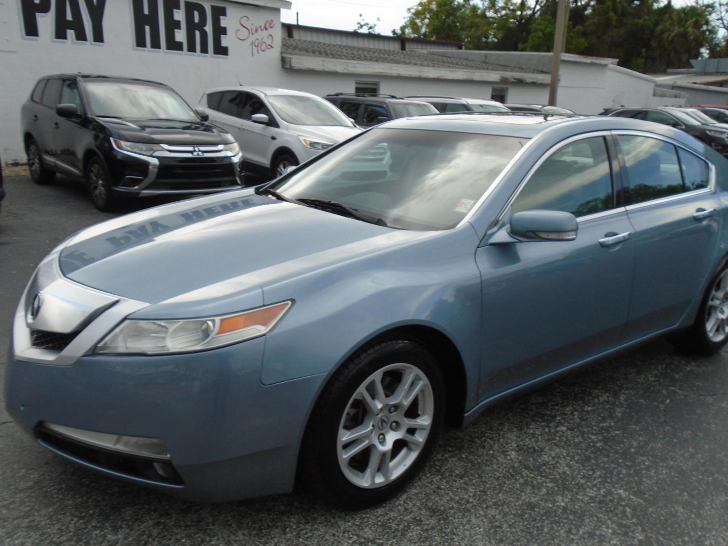 2010 Acura TL 5-Speed AT with Tech Package (19UUA8F55AA) with an 3.5L V6 SOHC 24V engine, 5-Speed Automatic transmission, located at 6112 N Florida Avenue, Tampa, FL, 33604, (888) 521-5131, 27.954929, -82.459534 - Photo#2