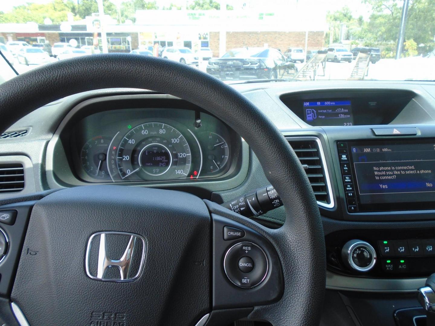 2016 Honda CR-V EX 2WD (3CZRM3H5XGG) with an 2.4L L4 DOHC 16V engine, CVT transmission, located at 6112 N Florida Avenue, Tampa, FL, 33604, (888) 521-5131, 27.954929, -82.459534 - Photo#12