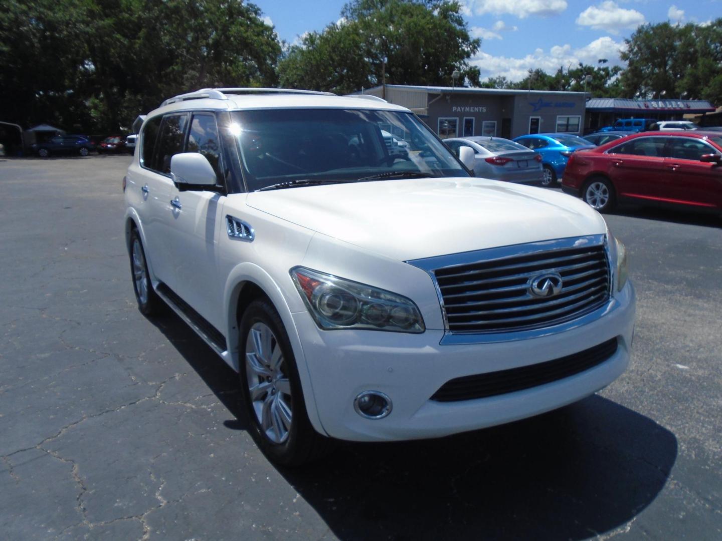 2012 Infiniti QX56 2WD (JN8AZ2NF5C9) with an 5.6L V8 DOHC 32V engine, 5-Speed Automatic transmission, located at 6112 N Florida Avenue, Tampa, FL, 33604, (888) 521-5131, 27.954929, -82.459534 - Photo#2