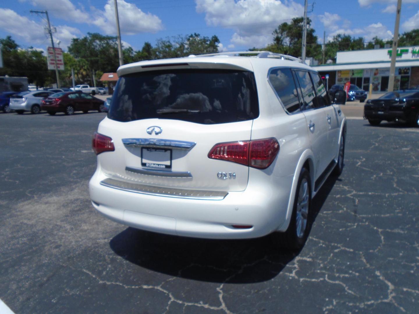 2012 Infiniti QX56 2WD (JN8AZ2NF5C9) with an 5.6L V8 DOHC 32V engine, 5-Speed Automatic transmission, located at 6112 N Florida Avenue, Tampa, FL, 33604, (888) 521-5131, 27.954929, -82.459534 - Photo#5