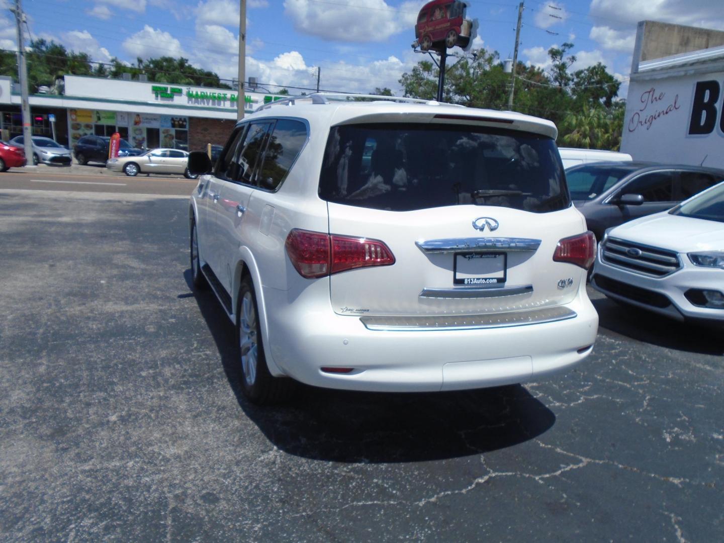 2012 Infiniti QX56 2WD (JN8AZ2NF5C9) with an 5.6L V8 DOHC 32V engine, 5-Speed Automatic transmission, located at 6112 N Florida Avenue, Tampa, FL, 33604, (888) 521-5131, 27.954929, -82.459534 - Photo#4