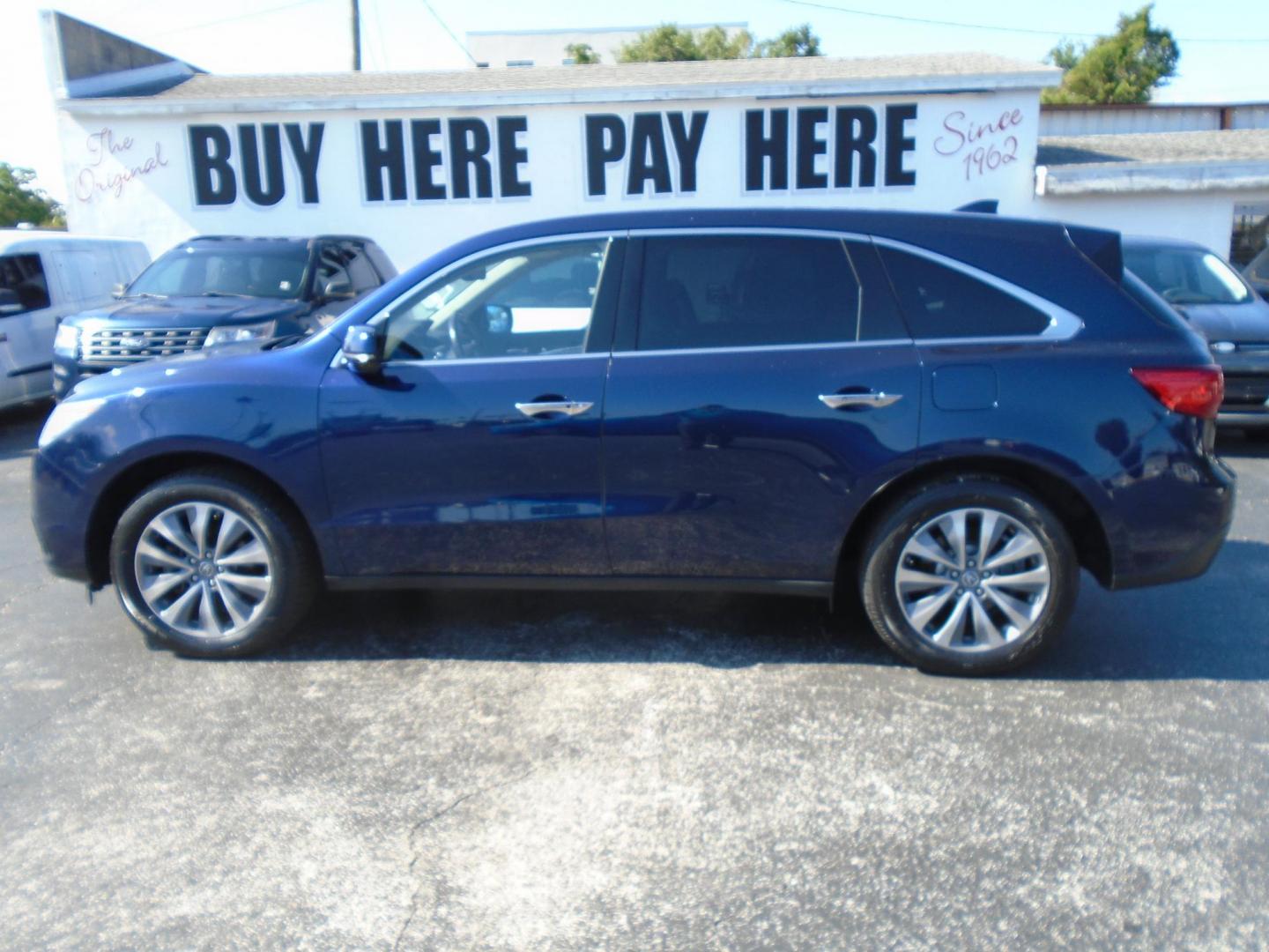 2014 Acura MDX 6-Spd AT w/Tech Package (5FRYD3H43EB) with an 3.5L V6 SOHC 24V engine, 6-Speed Automatic transmission, located at 6112 N Florida Avenue, Tampa, FL, 33604, (888) 521-5131, 27.954929, -82.459534 - Photo#0