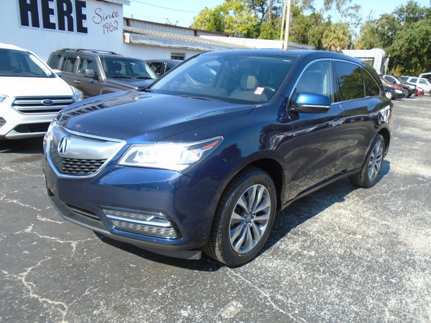 2014 Acura MDX 6-Spd AT w/Tech Package (5FRYD3H43EB) with an 3.5L V6 SOHC 24V engine, 6-Speed Automatic transmission, located at 6112 N Florida Avenue, Tampa, FL, 33604, (888) 521-5131, 27.954929, -82.459534 - Photo#2