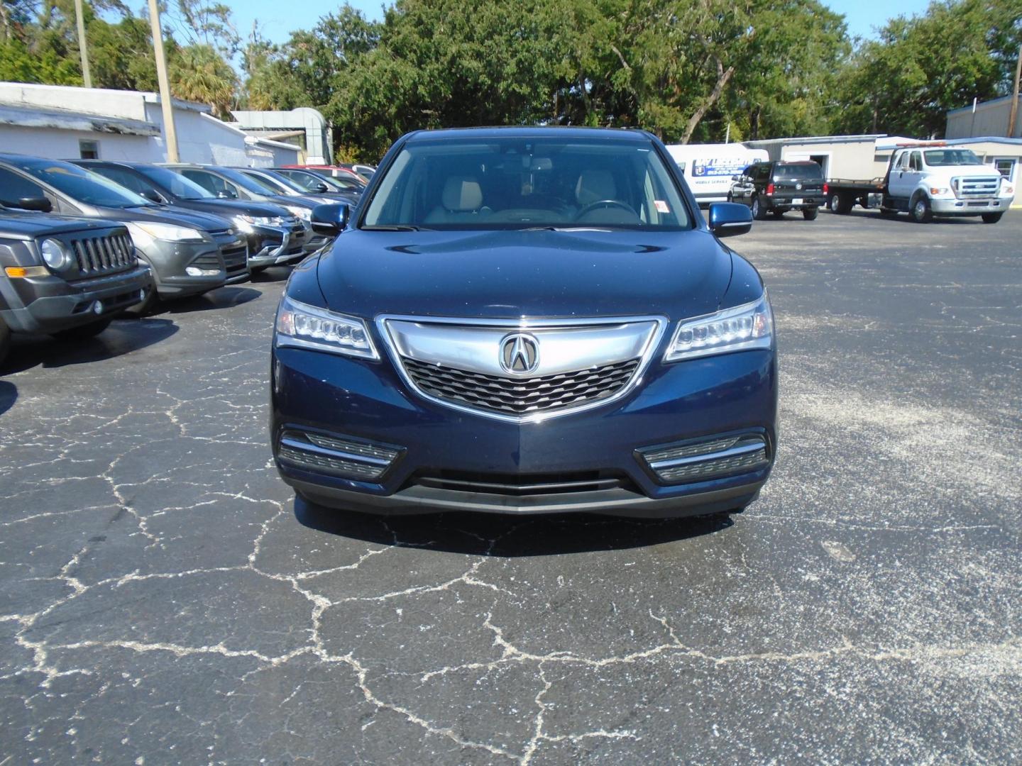 2014 Acura MDX 6-Spd AT w/Tech Package (5FRYD3H43EB) with an 3.5L V6 SOHC 24V engine, 6-Speed Automatic transmission, located at 6112 N Florida Avenue, Tampa, FL, 33604, (888) 521-5131, 27.954929, -82.459534 - Photo#1