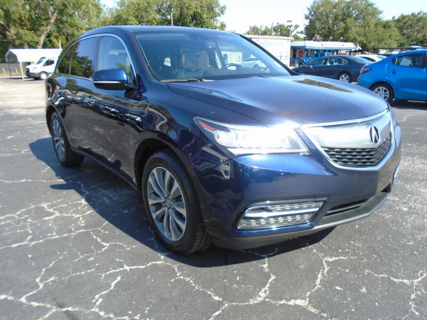 2014 Acura MDX 6-Spd AT w/Tech Package (5FRYD3H43EB) with an 3.5L V6 SOHC 24V engine, 6-Speed Automatic transmission, located at 6112 N Florida Avenue, Tampa, FL, 33604, (888) 521-5131, 27.954929, -82.459534 - Photo#3