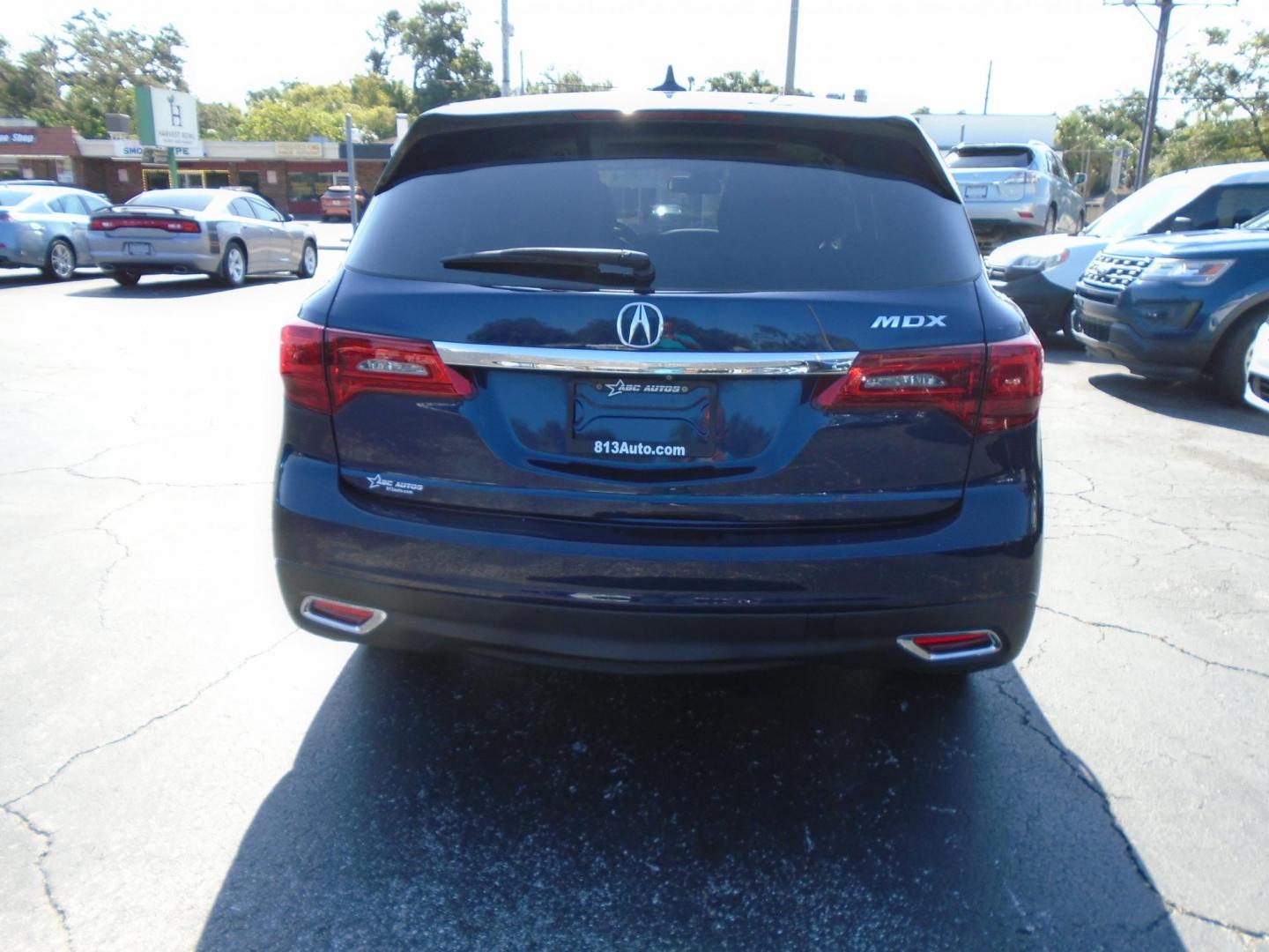 2014 Acura MDX 6-Spd AT w/Tech Package (5FRYD3H43EB) with an 3.5L V6 SOHC 24V engine, 6-Speed Automatic transmission, located at 6112 N Florida Avenue, Tampa, FL, 33604, (888) 521-5131, 27.954929, -82.459534 - Photo#4