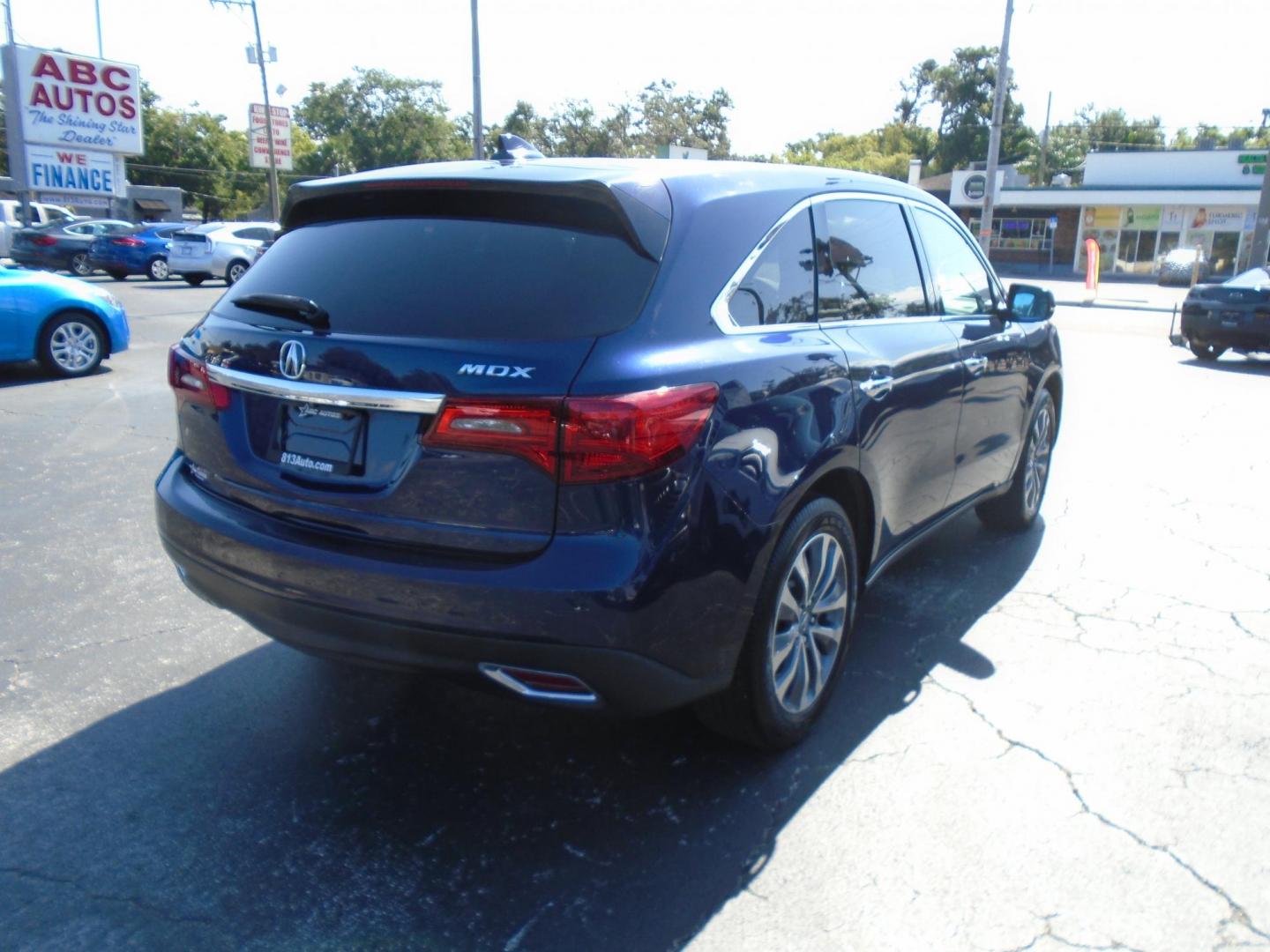 2014 Acura MDX 6-Spd AT w/Tech Package (5FRYD3H43EB) with an 3.5L V6 SOHC 24V engine, 6-Speed Automatic transmission, located at 6112 N Florida Avenue, Tampa, FL, 33604, (888) 521-5131, 27.954929, -82.459534 - Photo#5