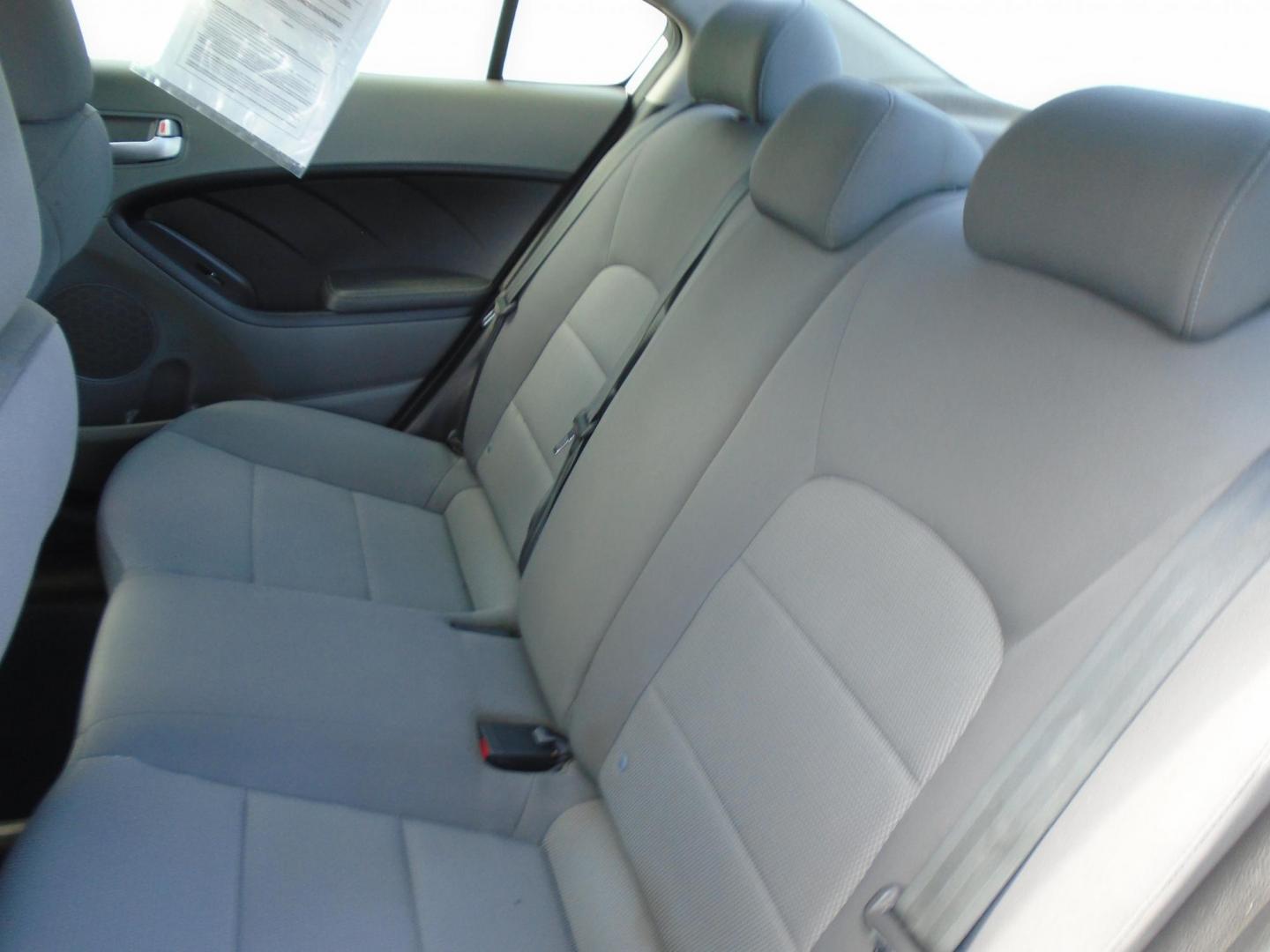 2017 SILVER /Grey Kia Forte LX 6M (3KPFK4A77HE) with an 2.0L L4 DOHC 16V engine, 6M transmission, located at 6112 N Florida Avenue, Tampa, FL, 33604, (888) 521-5131, 27.954929, -82.459534 - 499 DOWN PLUS TAX & TAG - Photo#13