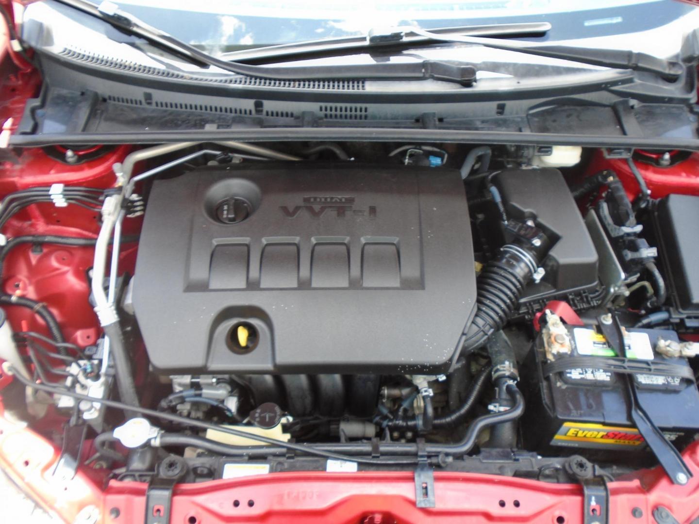 2017 RED /BLACK Toyota Corolla SE CVT (5YFBURHE4HP) with an 1.8L L4 DOHC 16V engine, CVT transmission, located at 6112 N Florida Avenue, Tampa, FL, 33604, (888) 521-5131, 27.954929, -82.459534 - 499 DOWN PLUS TAX & TAG - Photo#9