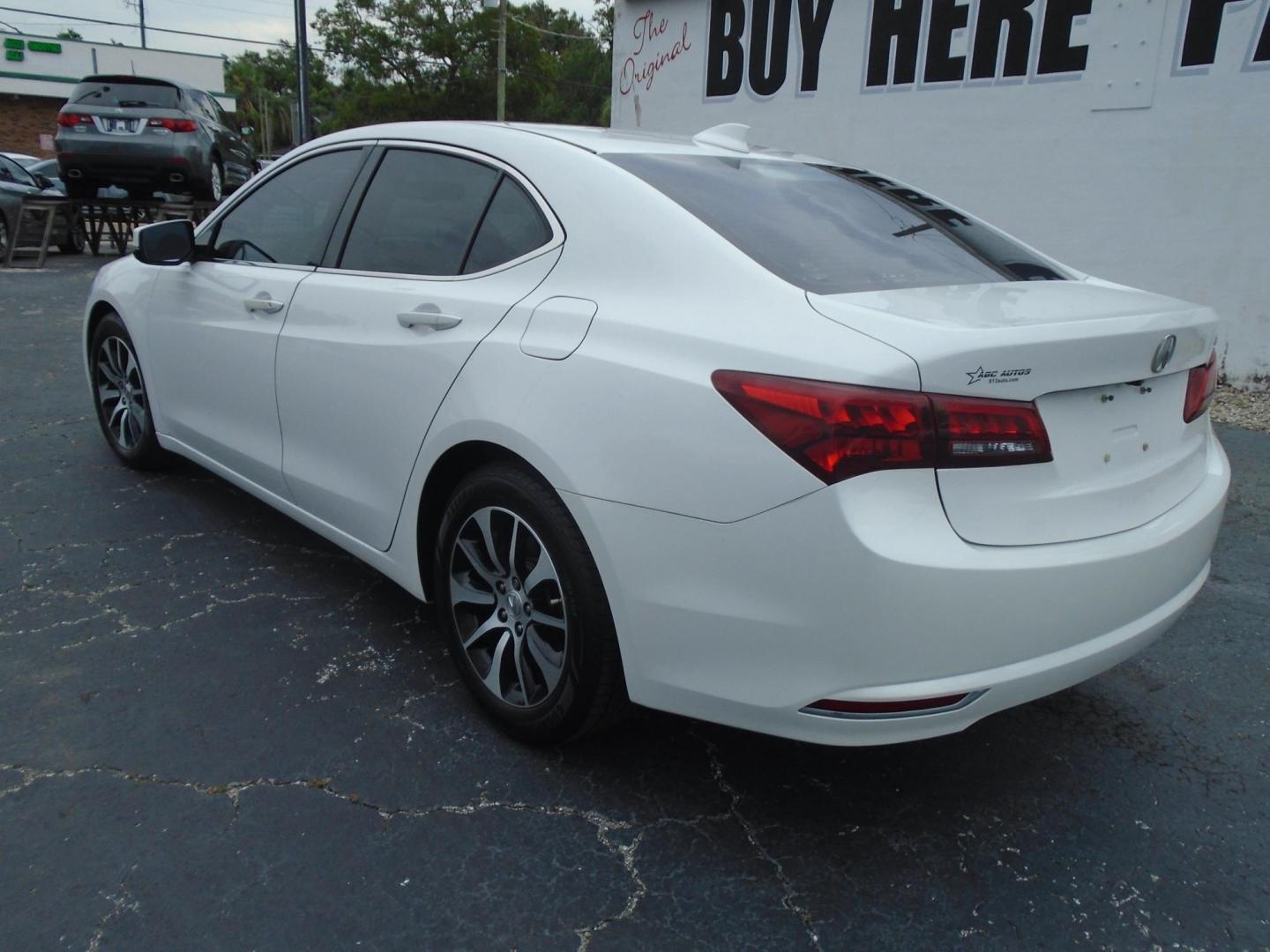 2015 WHITE /Beige Acura TLX 8-Spd DCT (19UUB1F35FA) with an 2.5L L4 DOHC 16V engine, 8-Speed Automatic transmission, located at 6112 N Florida Avenue, Tampa, FL, 33604, (888) 521-5131, 27.954929, -82.459534 - 499$ DOWN PLUX TAX & TAG - Photo#6